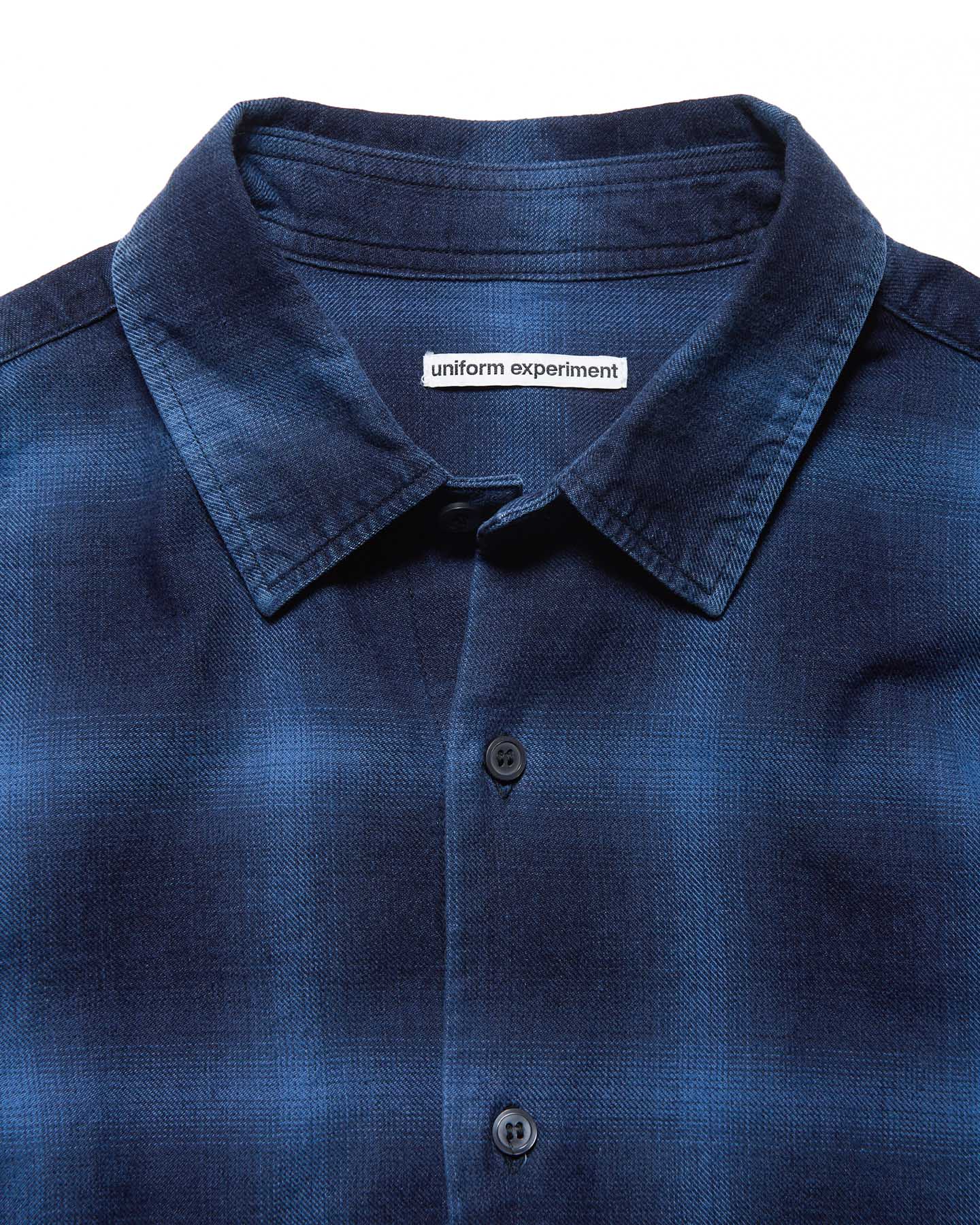 SOPH. | ROPE INDIGO RELAX-FIT SHIRT(2 (M) INDIGO):