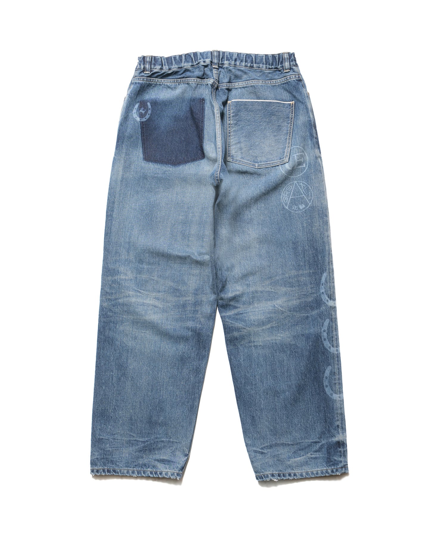 SOPH. | GRS FADED DENIM PANTS(5 (XXL) INDIGO):