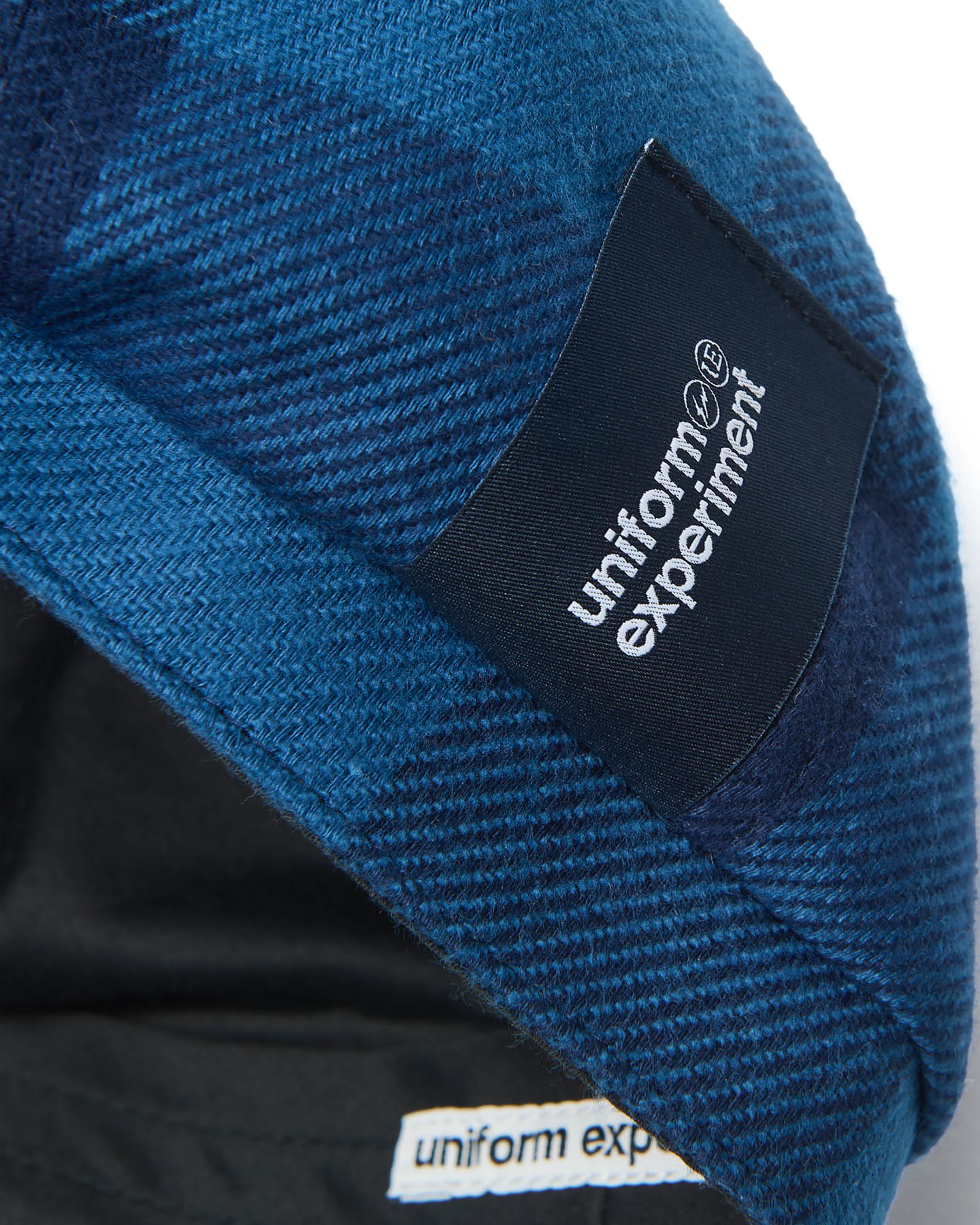 SOPH. | FLANNEL CHECK NEWSBOY CAP(FREE BLUE):