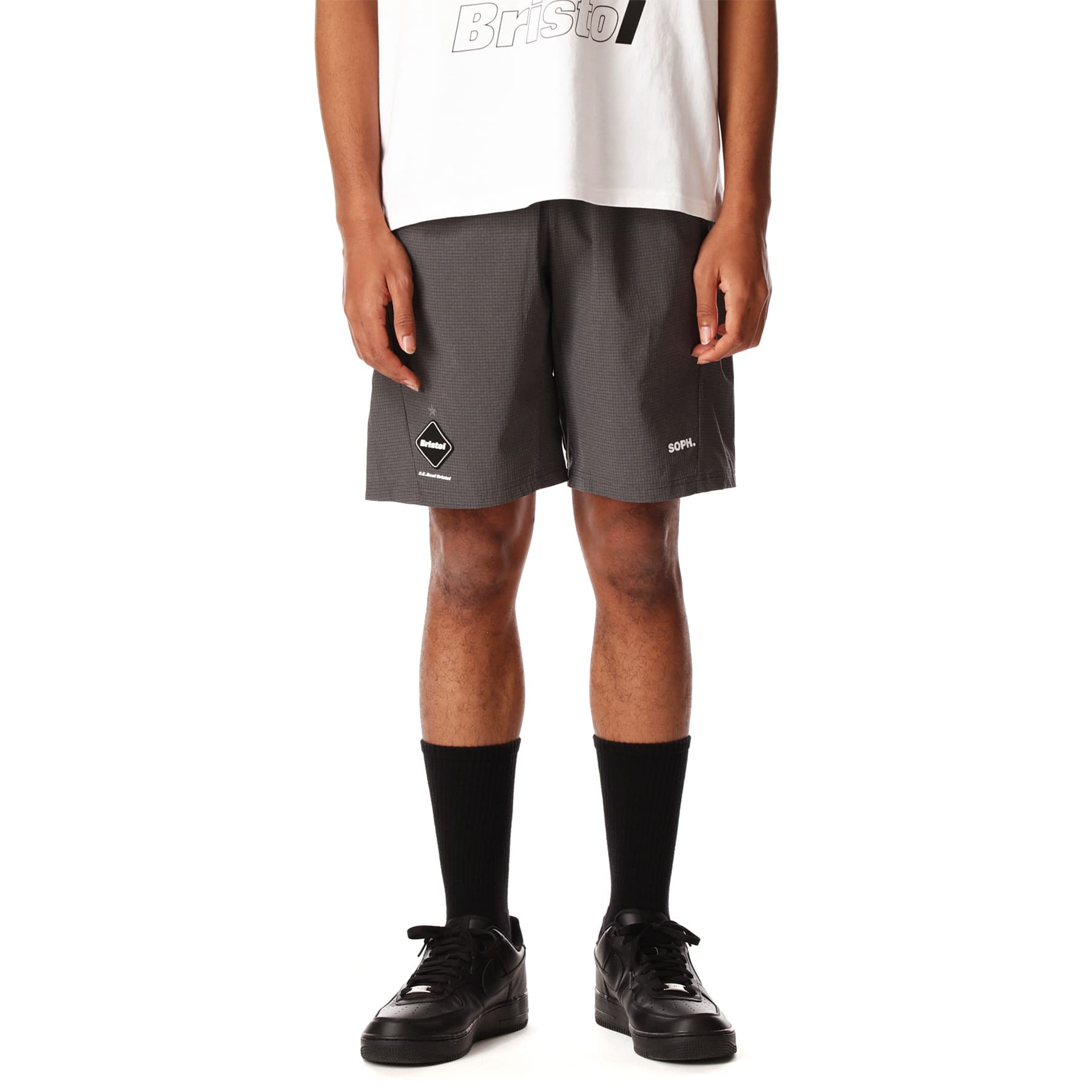 SOPH. | STRETCH LIGHT WEIGHT EASY SHORTS(M GRAY):