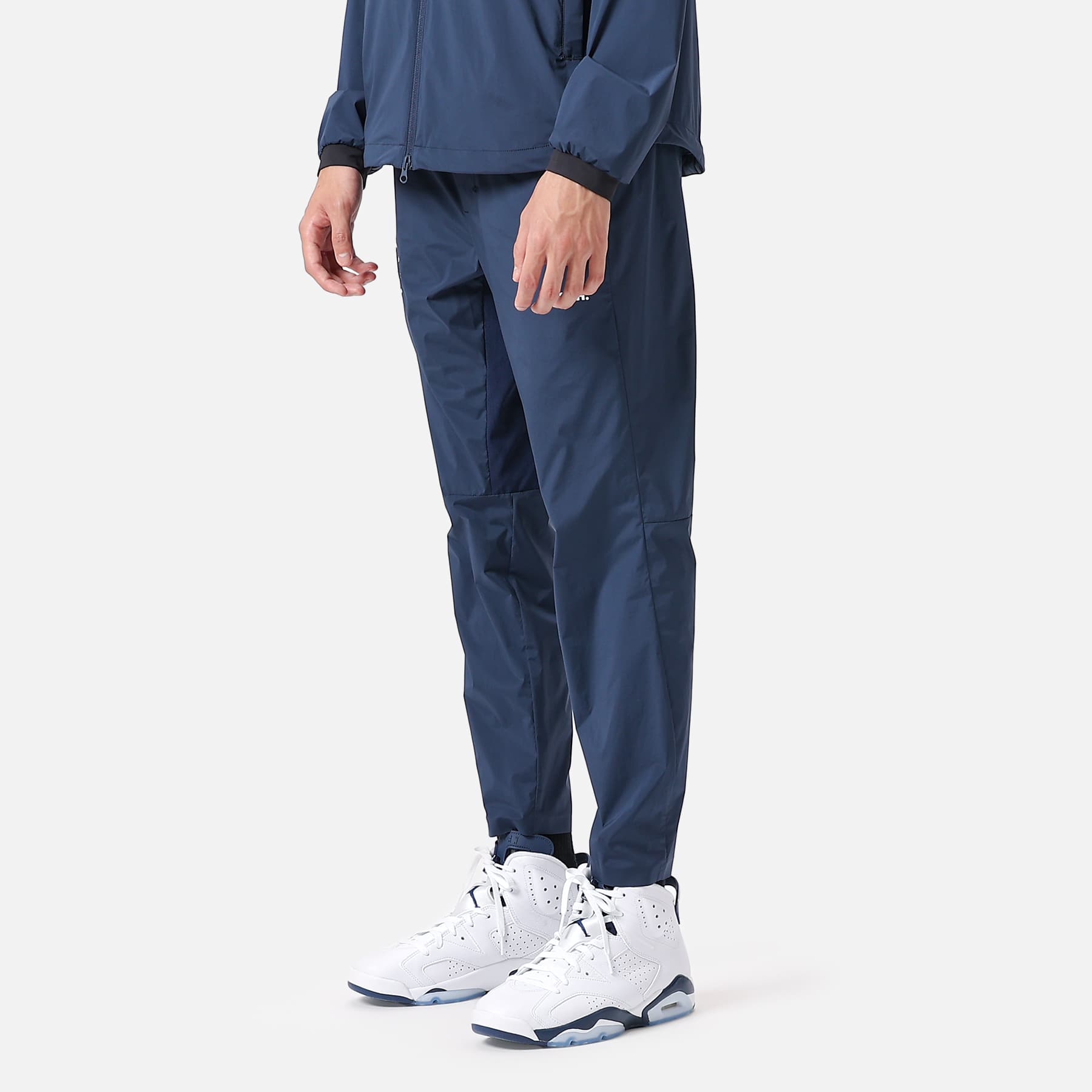 SOPH. | STRETCH LIGHT WEIGHT EASY TAPERED PANTS(L NAVY):