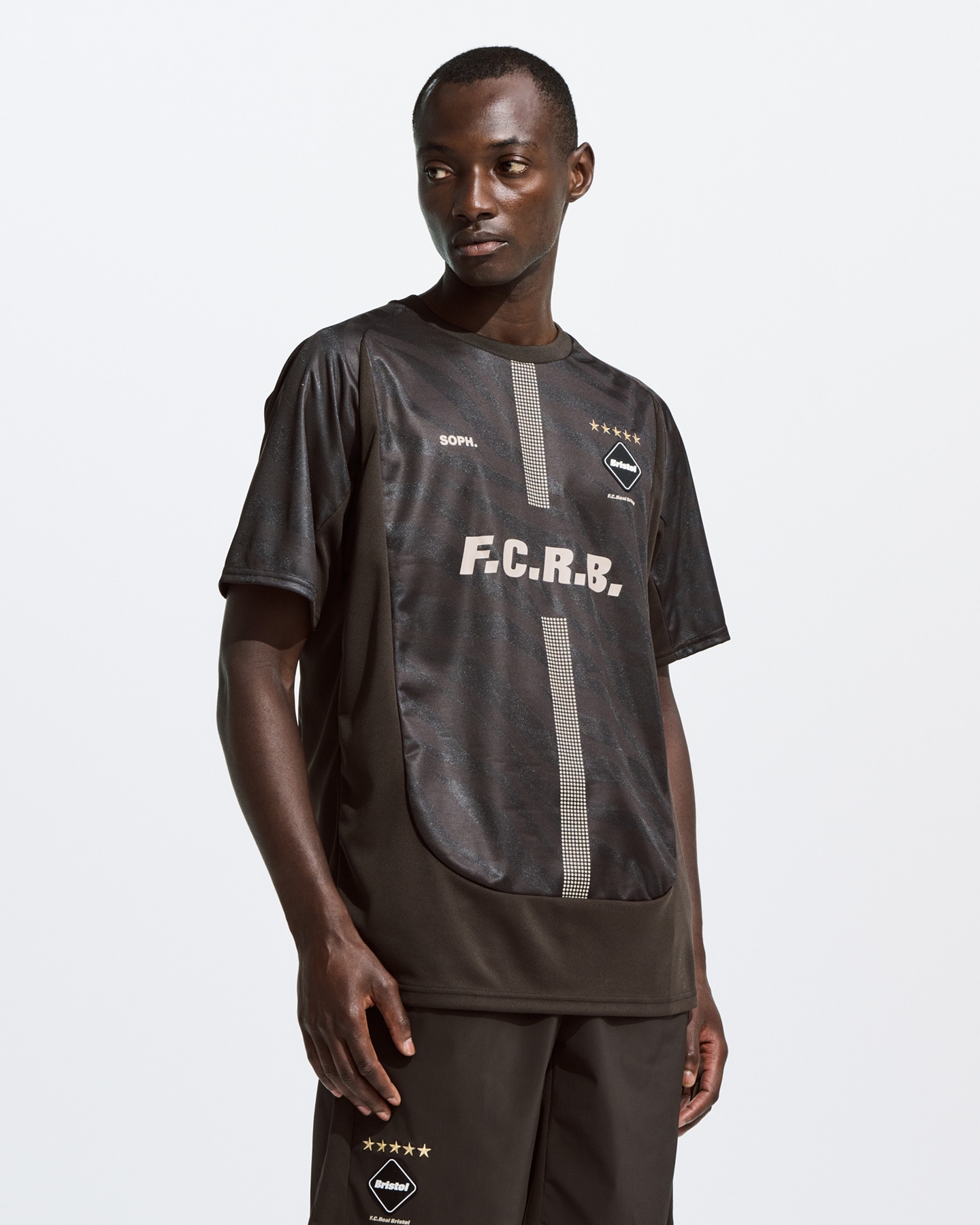 SOPH. | S/S PRE MATCH TOP(M BROWN):