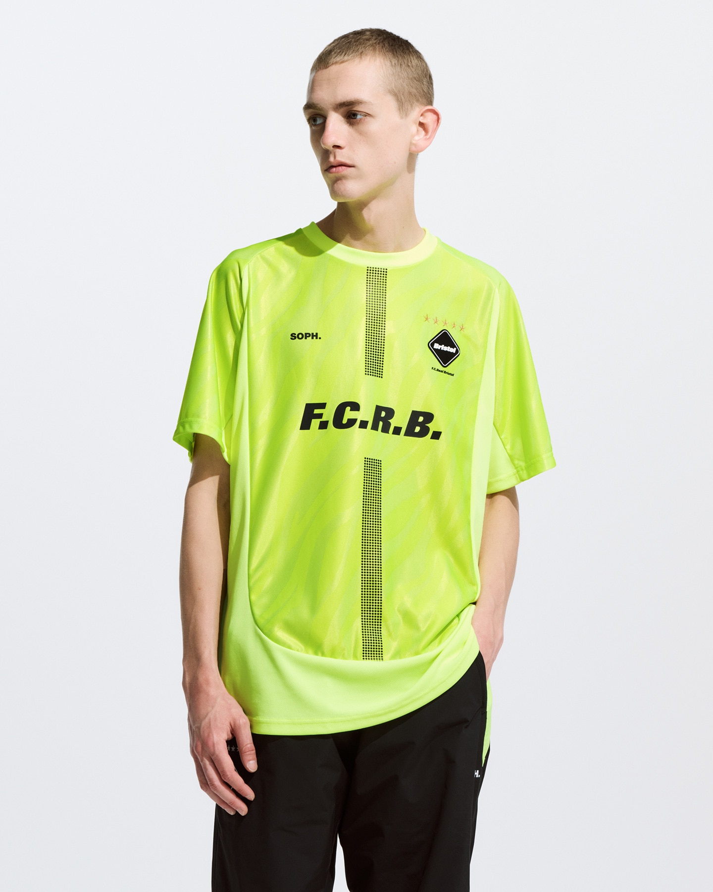 SOPH. | S/S PRE MATCH TOP(M YELLOW):