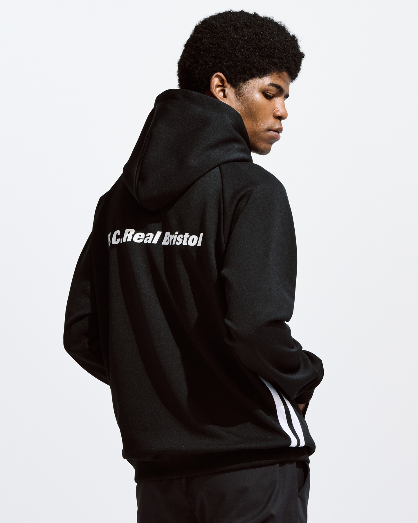 23AW TRAINING TRACK HOODIE BLACK M