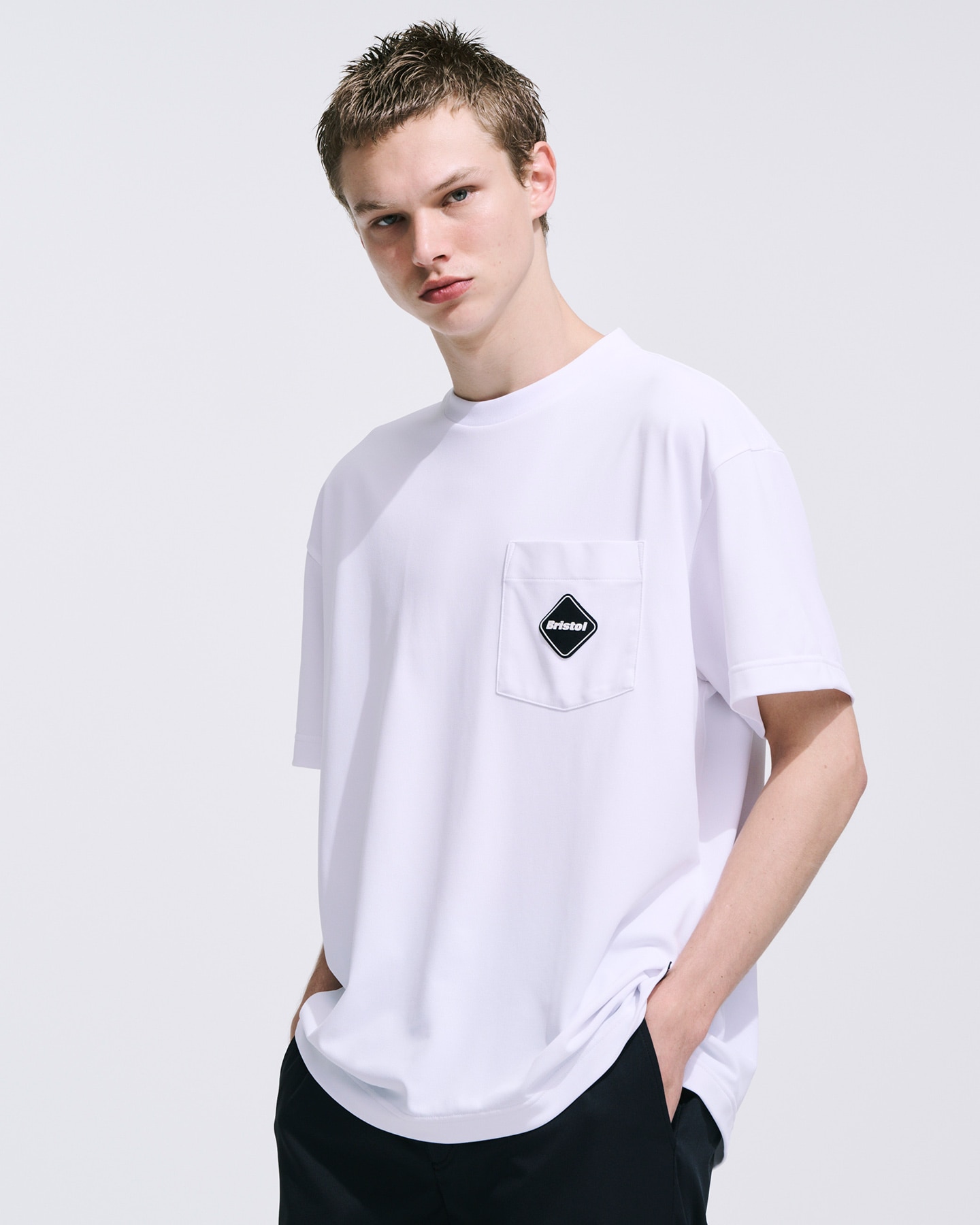 SOPH. | EMBLEM POCKET TEE(M BEIGE): 