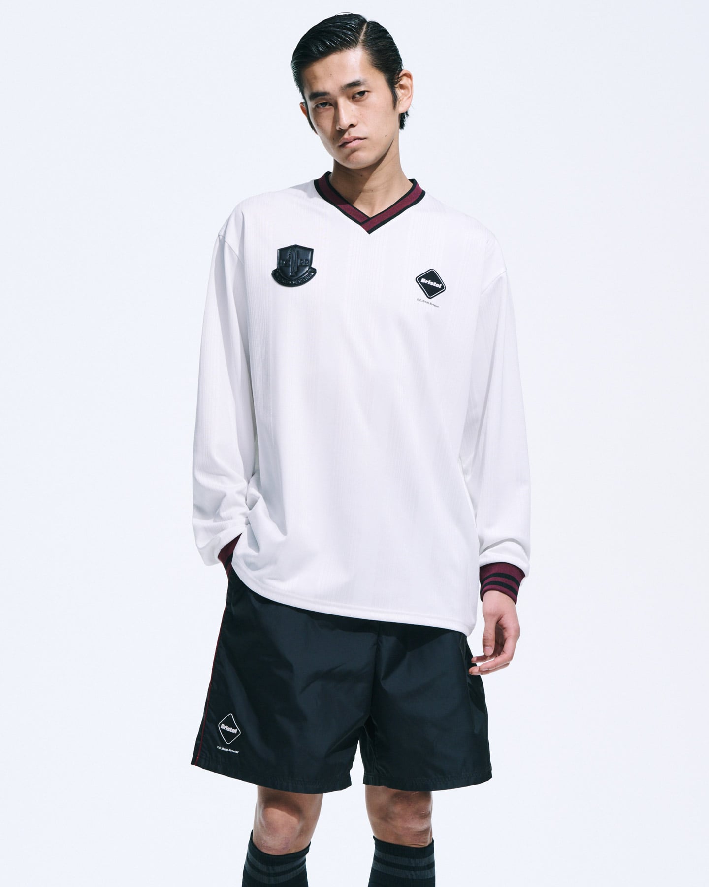 SOPH. | EXHIBITION L/S GAME SHIRT(M WHITE):