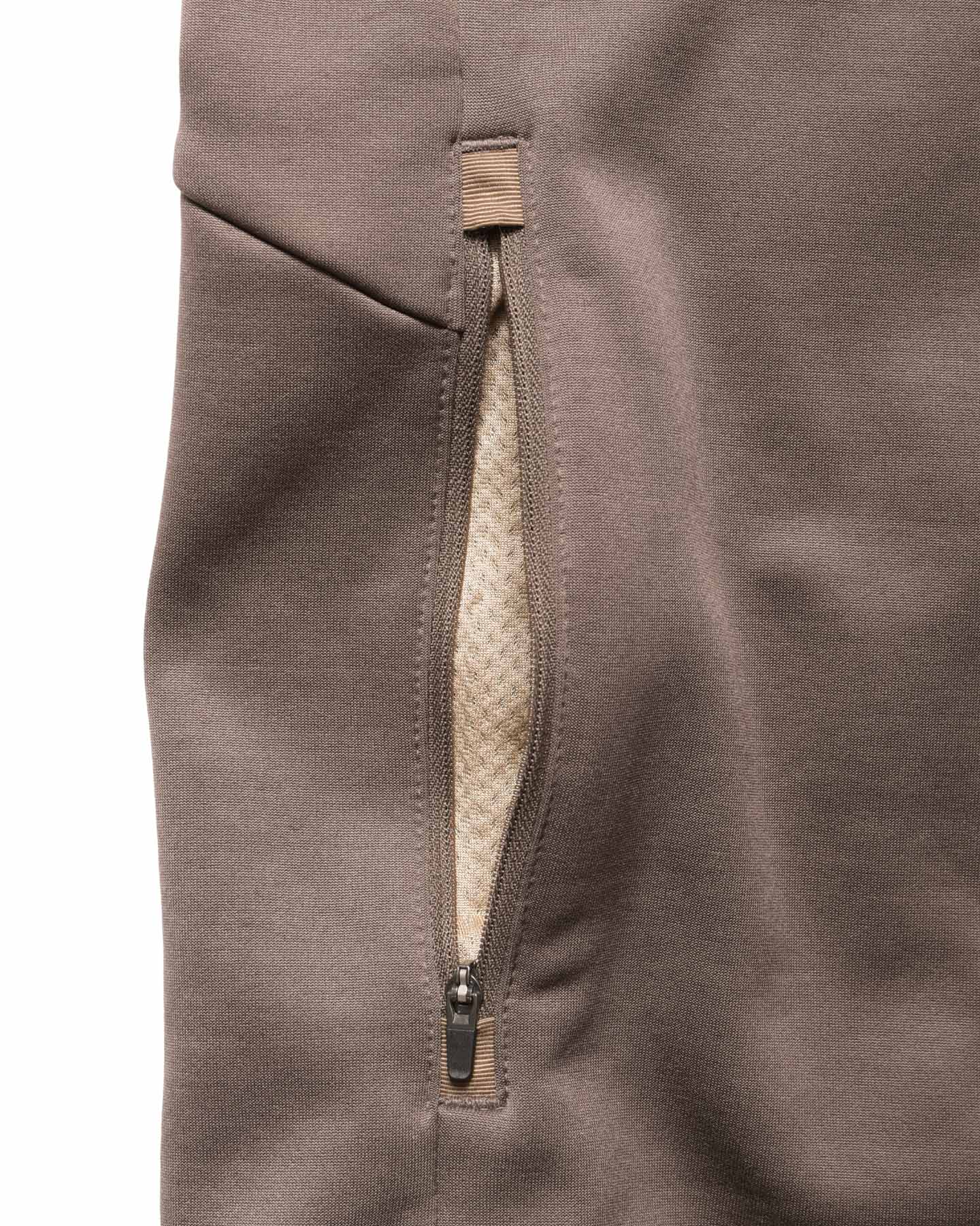 SOPH. | STRETCH FLEECE STAND COLLAR BLOUSON(M MOCHA):