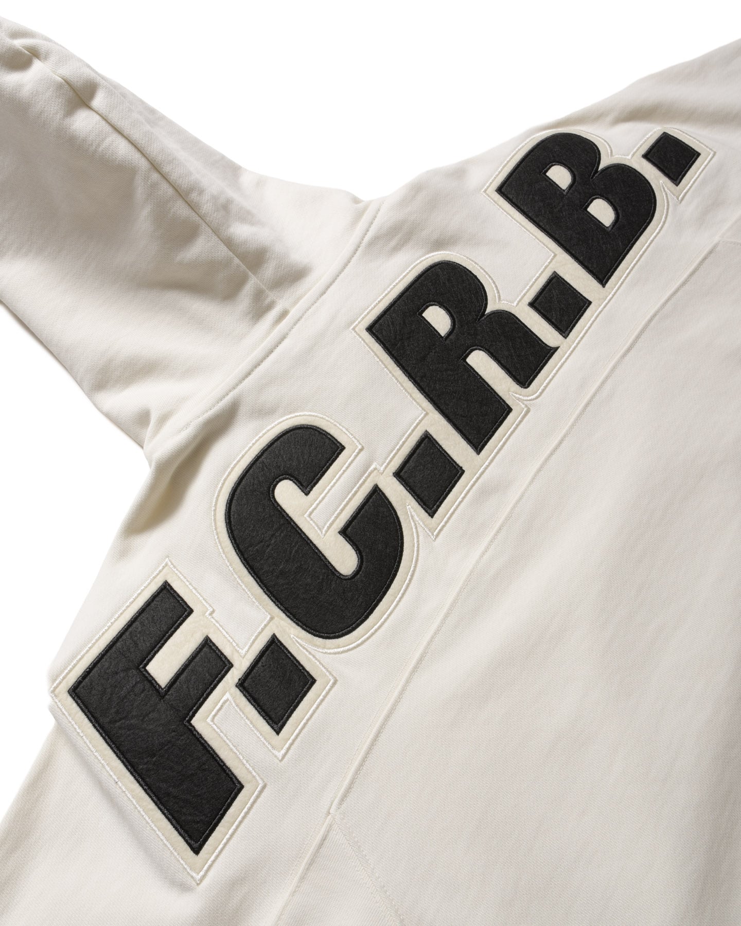 SOPH. | BIG LOGO BAGGY SWEAT HOODIE(M OFF WHITE):