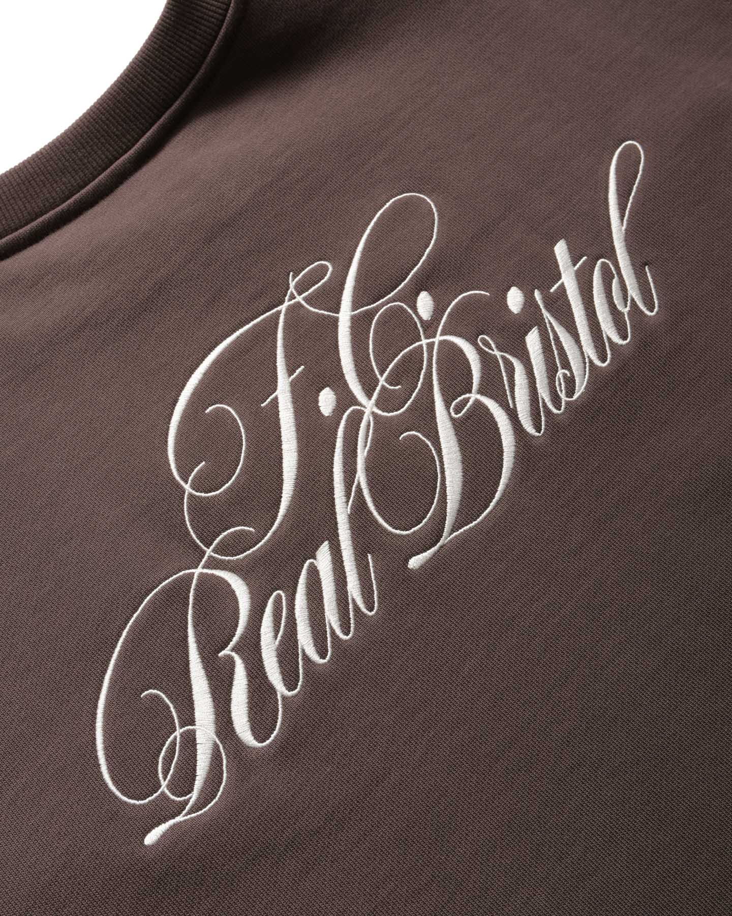 SOPH. | SCRIPT CREWNECK SWEAT(M BROWN):