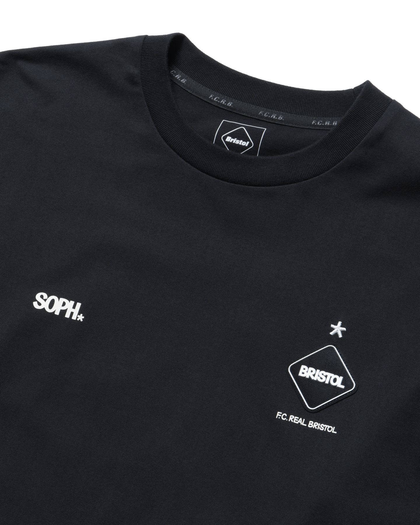 SOPH. | ERIC HAZE: EMBLEM L/S TEE(M BLACK):