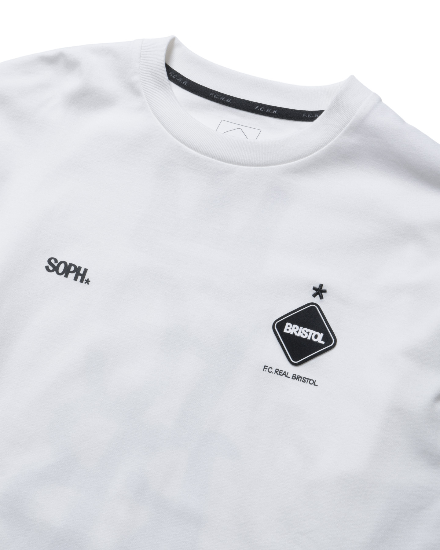 SOPH. | ERIC HAZE: EMBLEM L/S TEE(M WHITE):