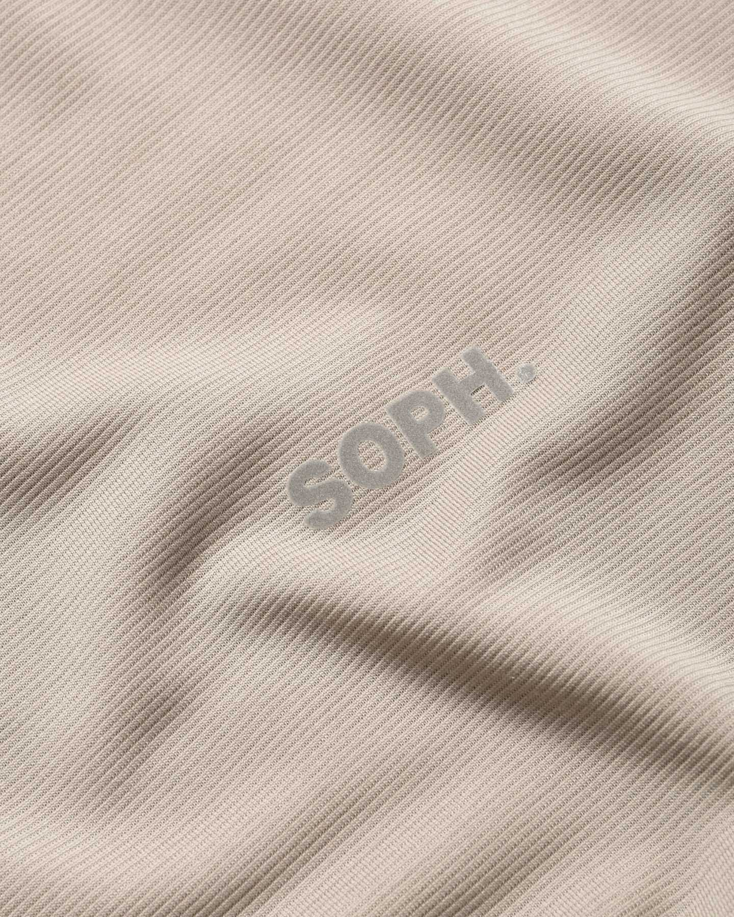SOPH. | POLARTEC S/L WORKOUT TOP(M GREIGE):