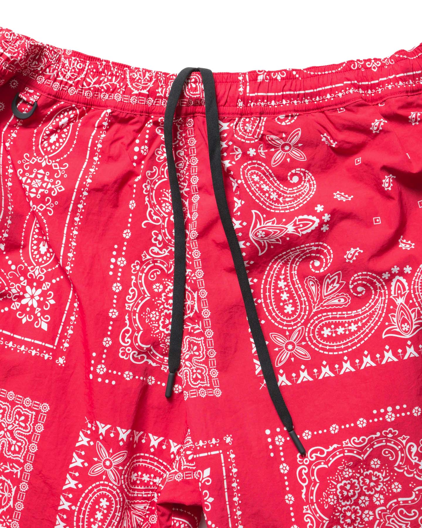 SOPH. | BANDANA NYLON EASY PANTS(XL RED):