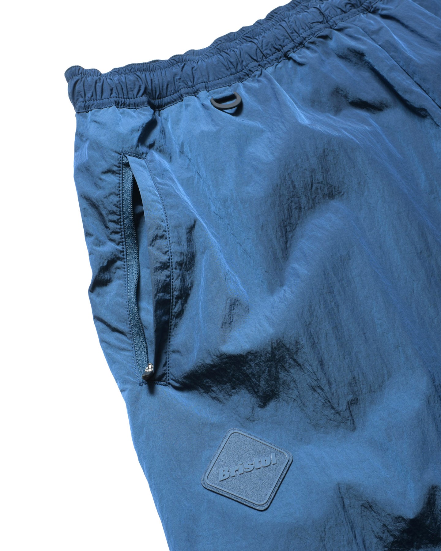 SOPH. | BIG LOGO NYLON EASY PANTS(M BLUE):