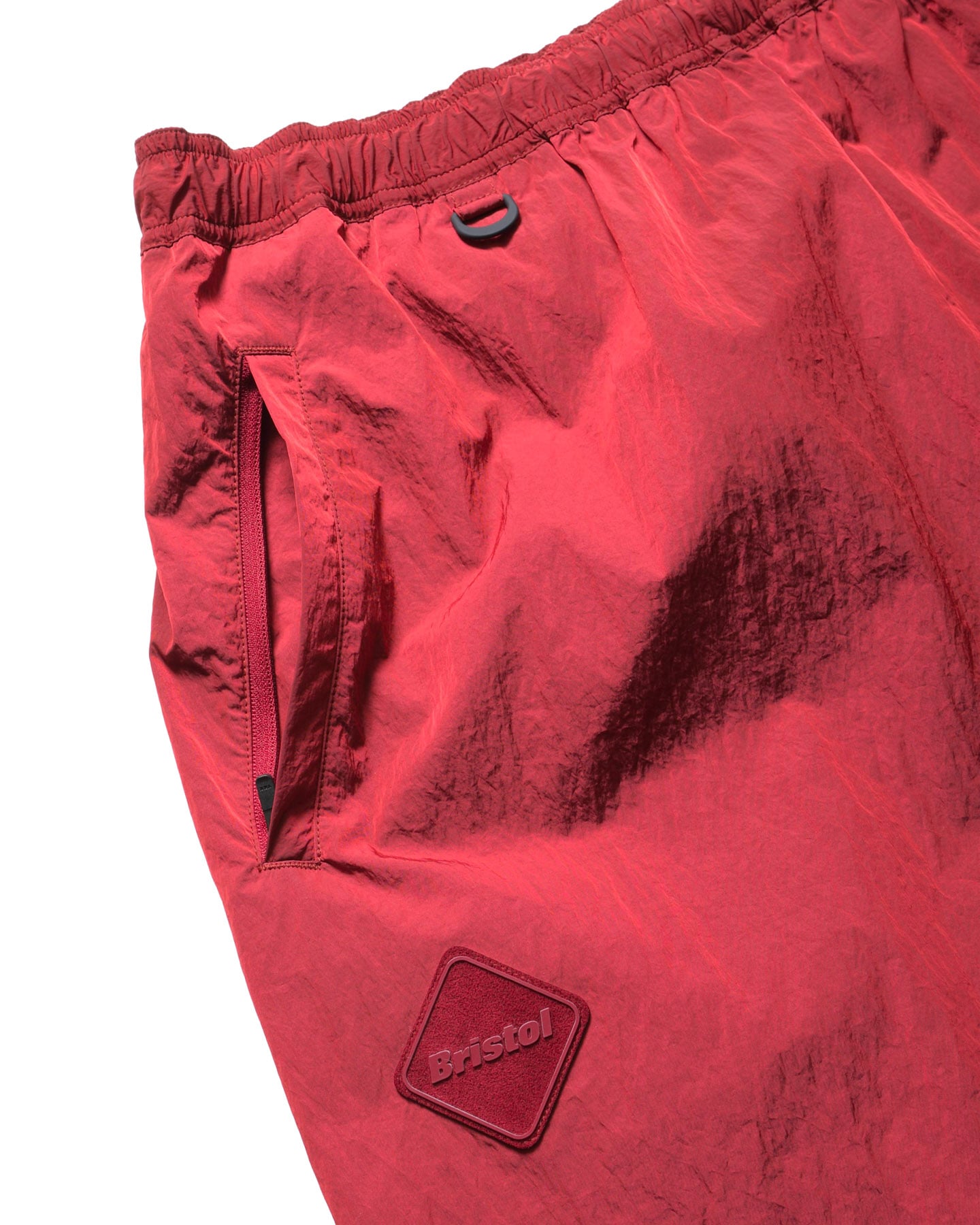 SOPH. | BIG LOGO NYLON EASY PANTS(L RED):