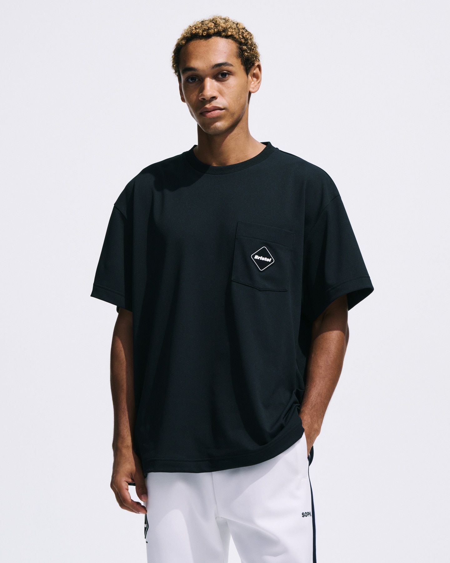 SOPH. | EMBLEM POCKET TEE(M NAVY):