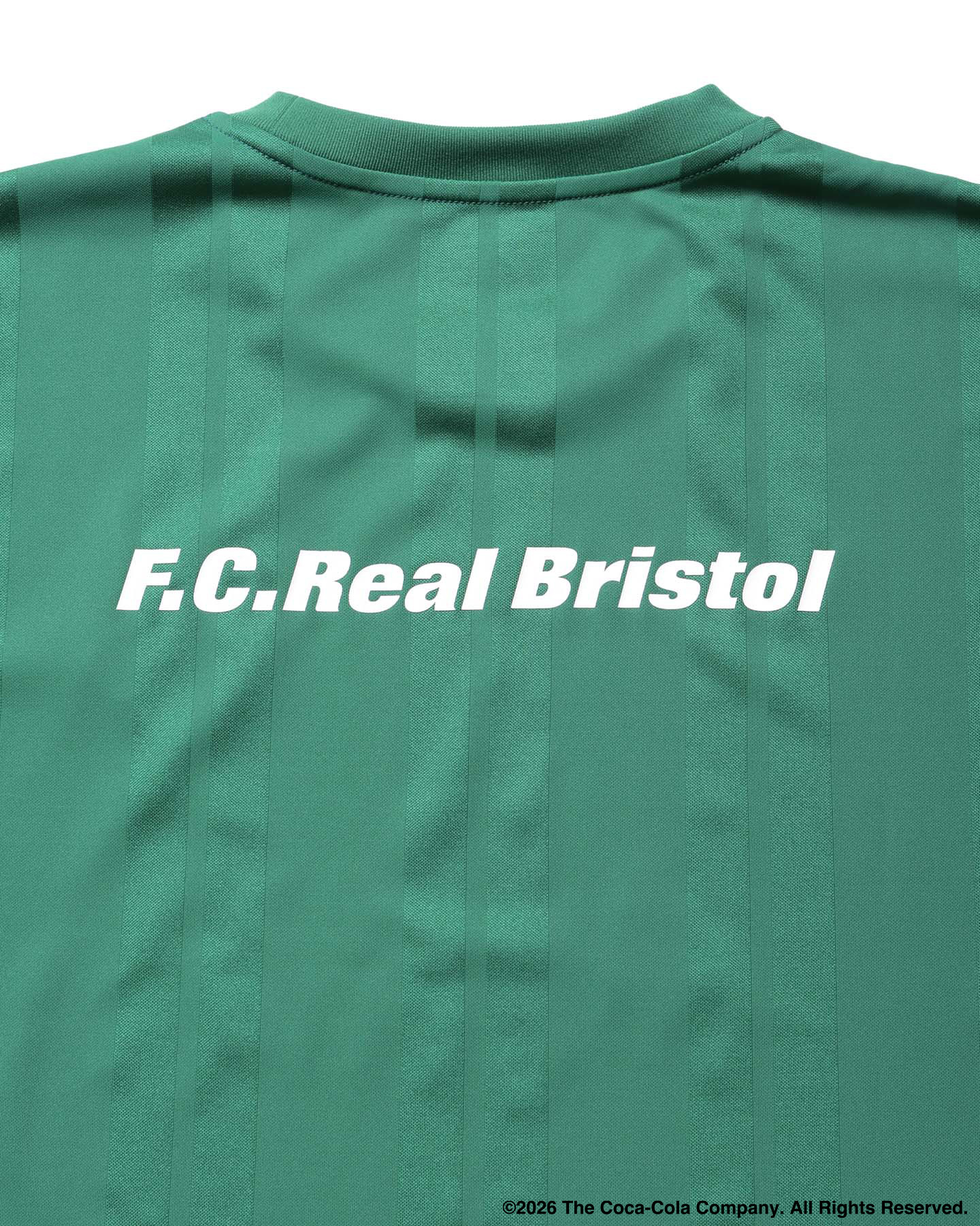 SOPH. | Coca-Cola WEAVE STRIPE GAME SHIRT(M GREEN):