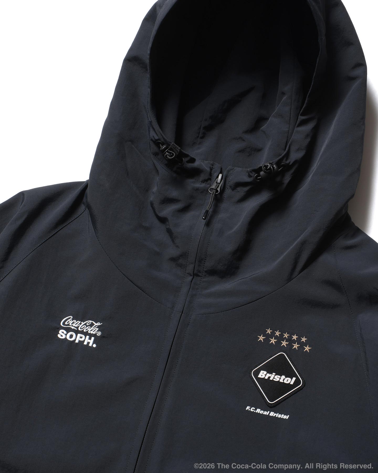 SOPH. | Coca-Cola BIG LOGO WARM-UP JACKET(M BLACK):