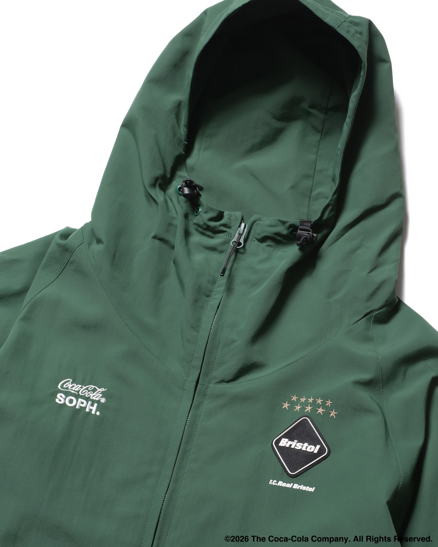 SOPH. | Coca-Cola BIG LOGO WARM-UP JACKET(M GREEN):