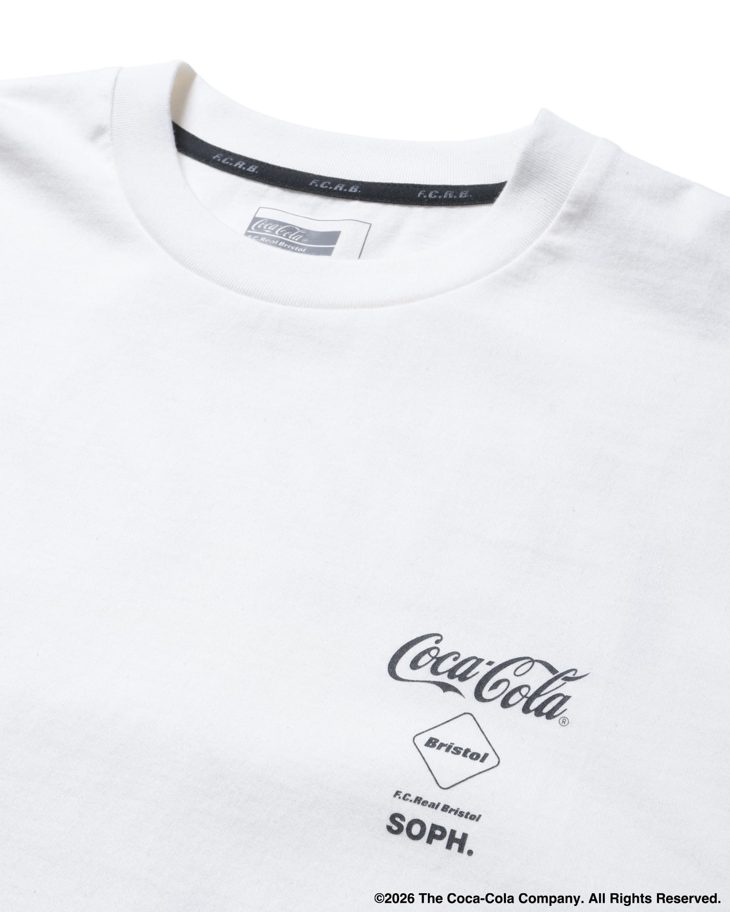 SOPH. | Coca-Cola LISTED LOGOS TEE(XXL WHITE):
