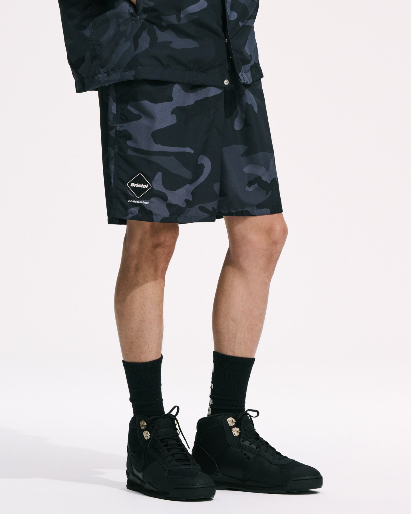 SOPH. | SUPPLEX NYLON EASY SHORTS(M BLACK):