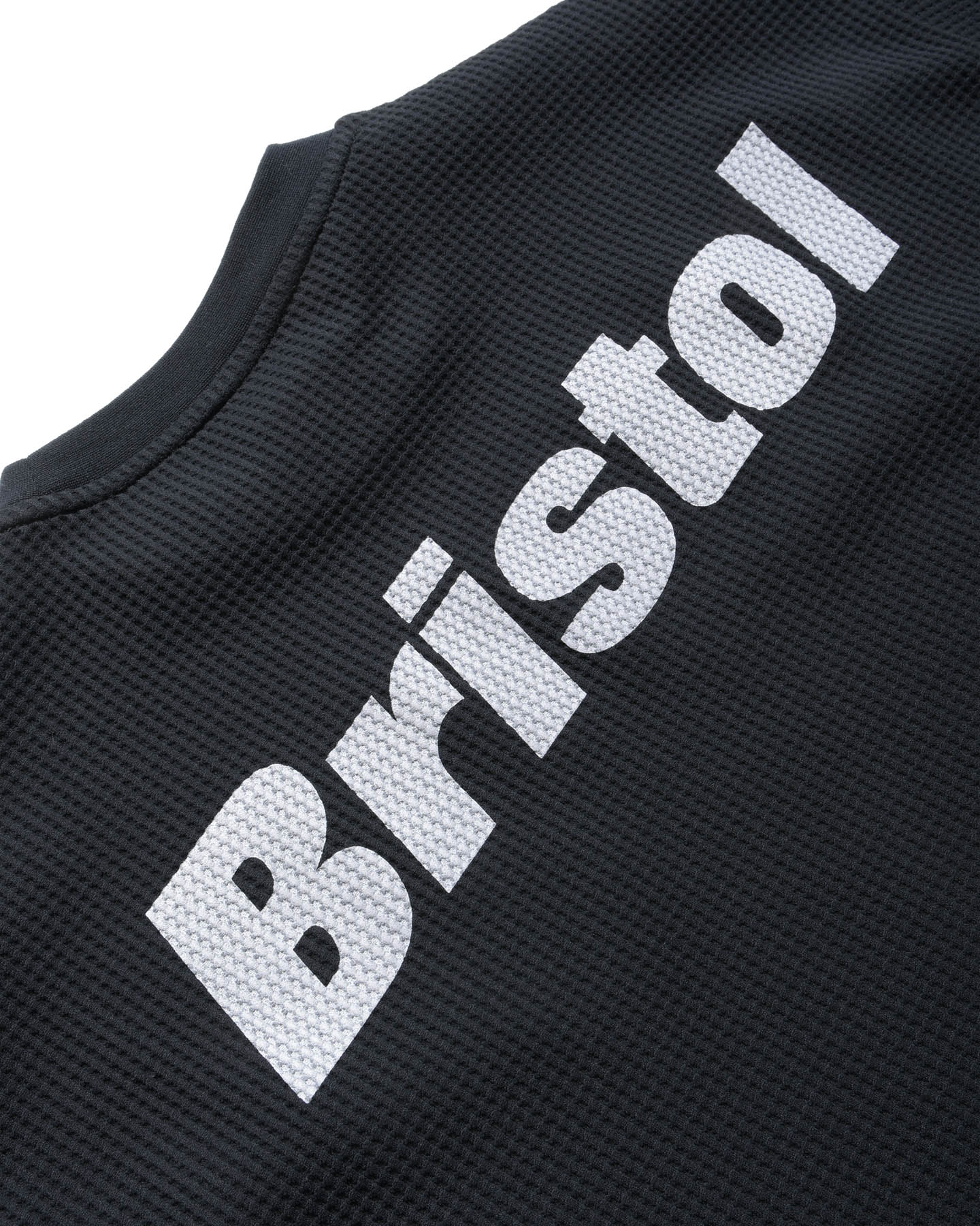 SOPH. | TECH WAFFLE LOUNGE S/S TOP(M BLACK):