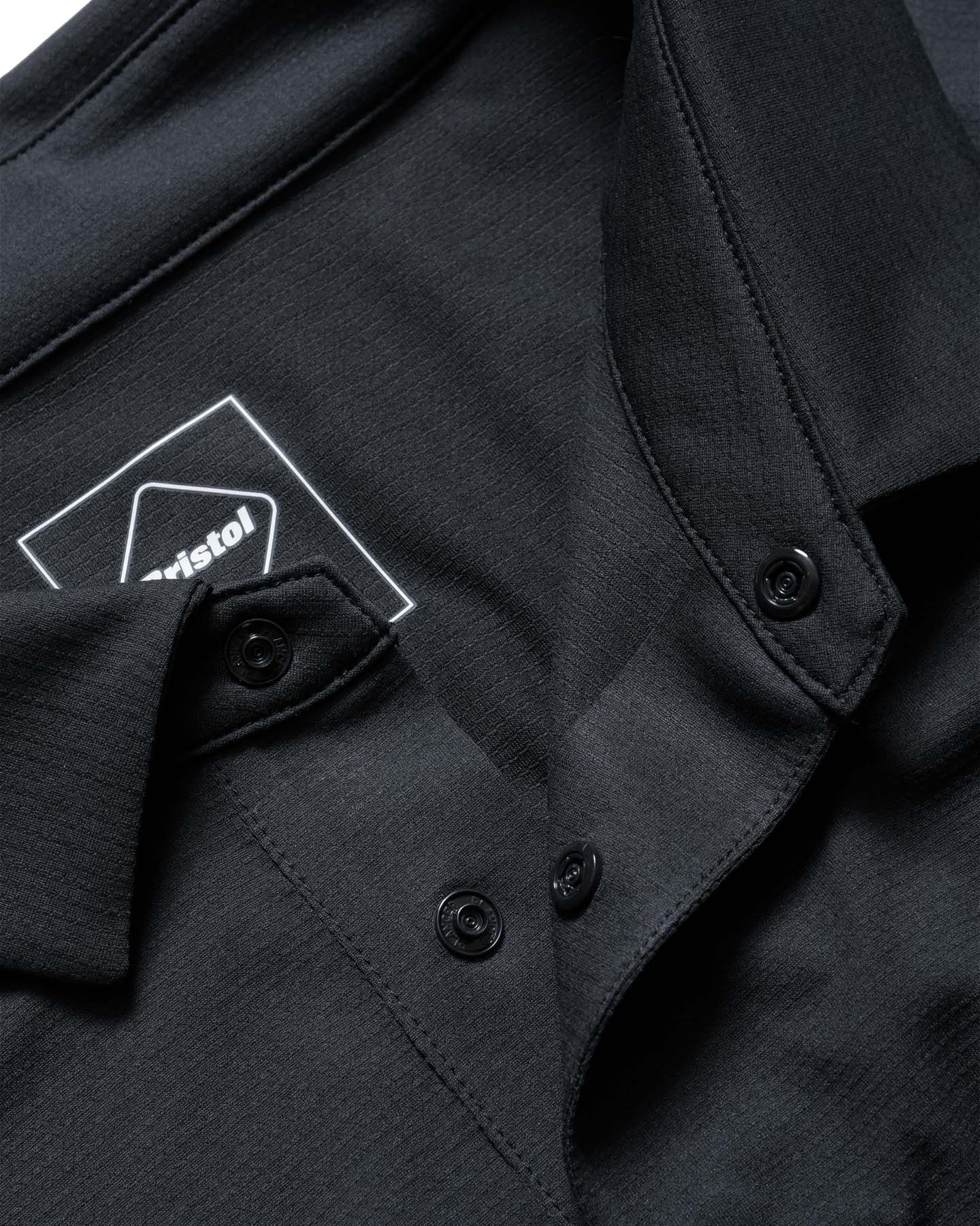 SOPH. | S/S TECH POLO(M BLACK):