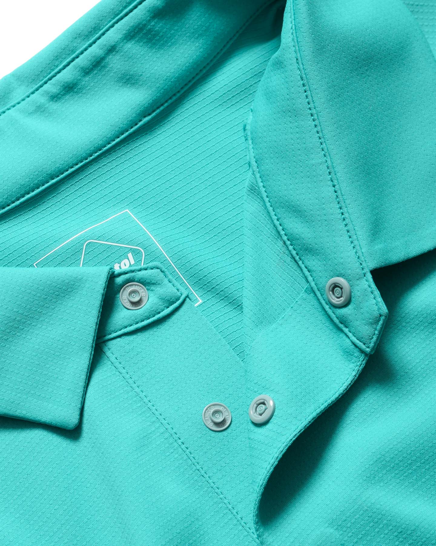 SOPH. | S/S TECH POLO(M TURQUOISE):