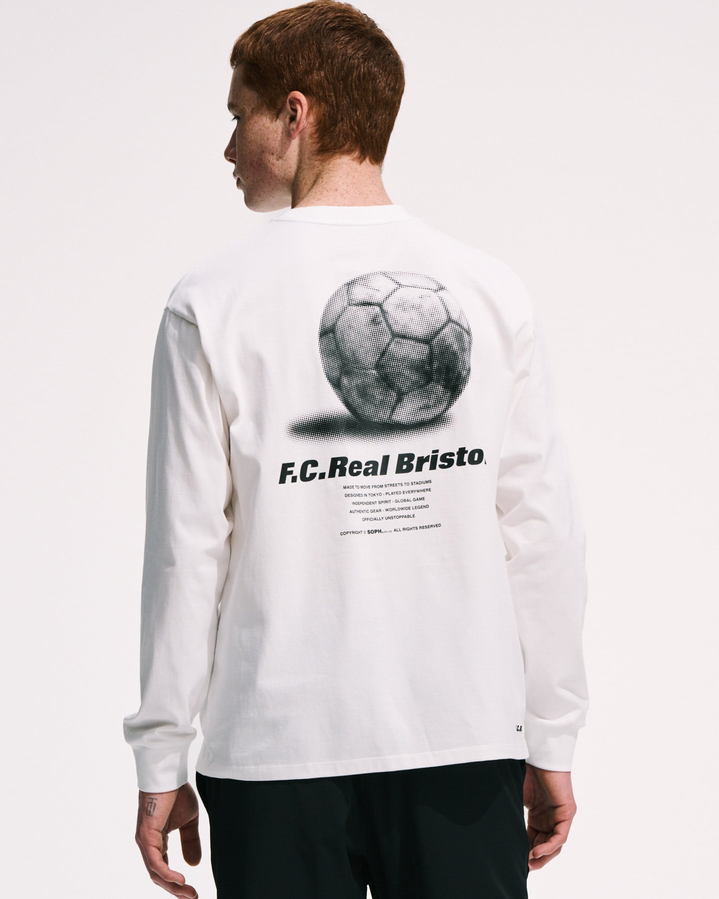 SOPH. | SPIRIT L/S TEE(M GREIGE):