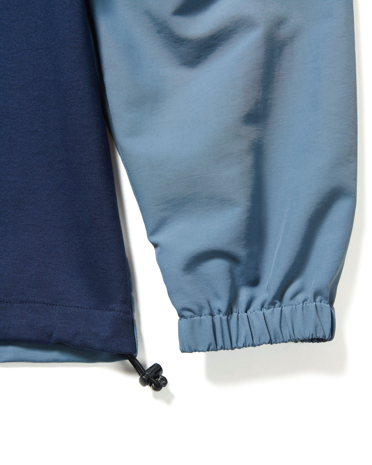 SOPH. | FABRIC MIX L/S CREWNECK TOP(L NAVY):