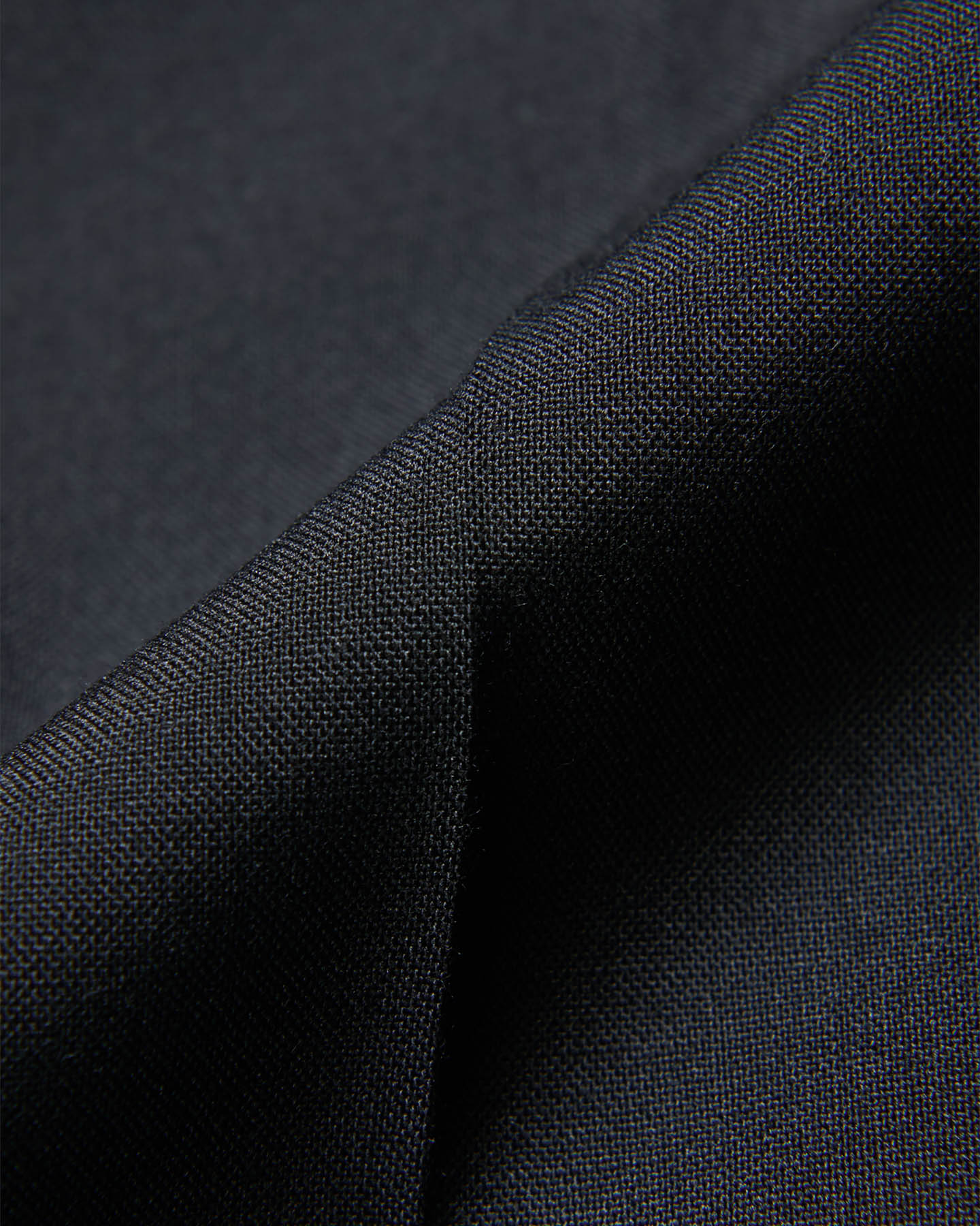 SOPH. | SUMMER MERINO WOOL STRAIGHT FIT SLACKS(M BLACK):