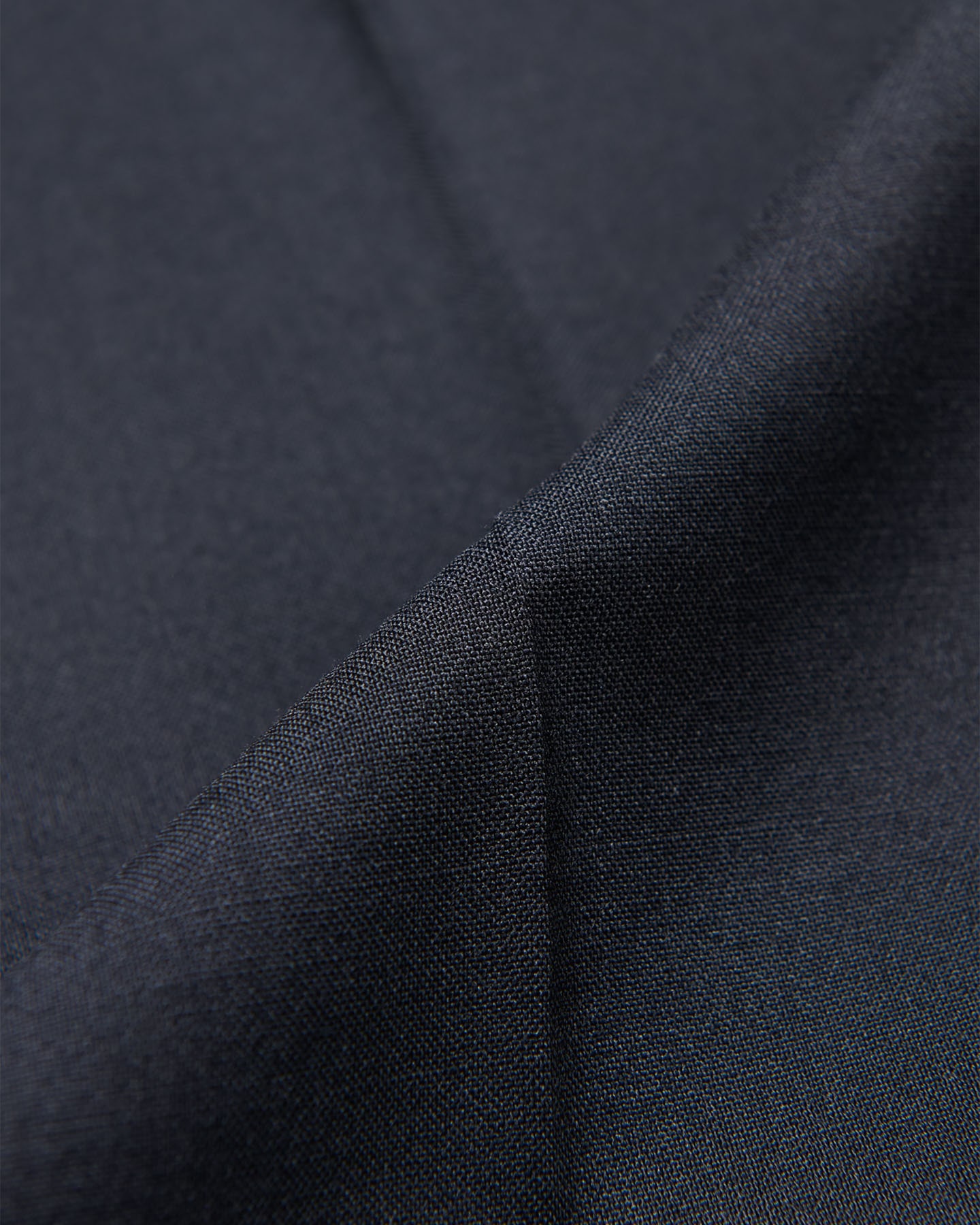 SOPH. | SUMMER MERINO WOOL STRAIGHT FIT SLACKS(M NAVY):