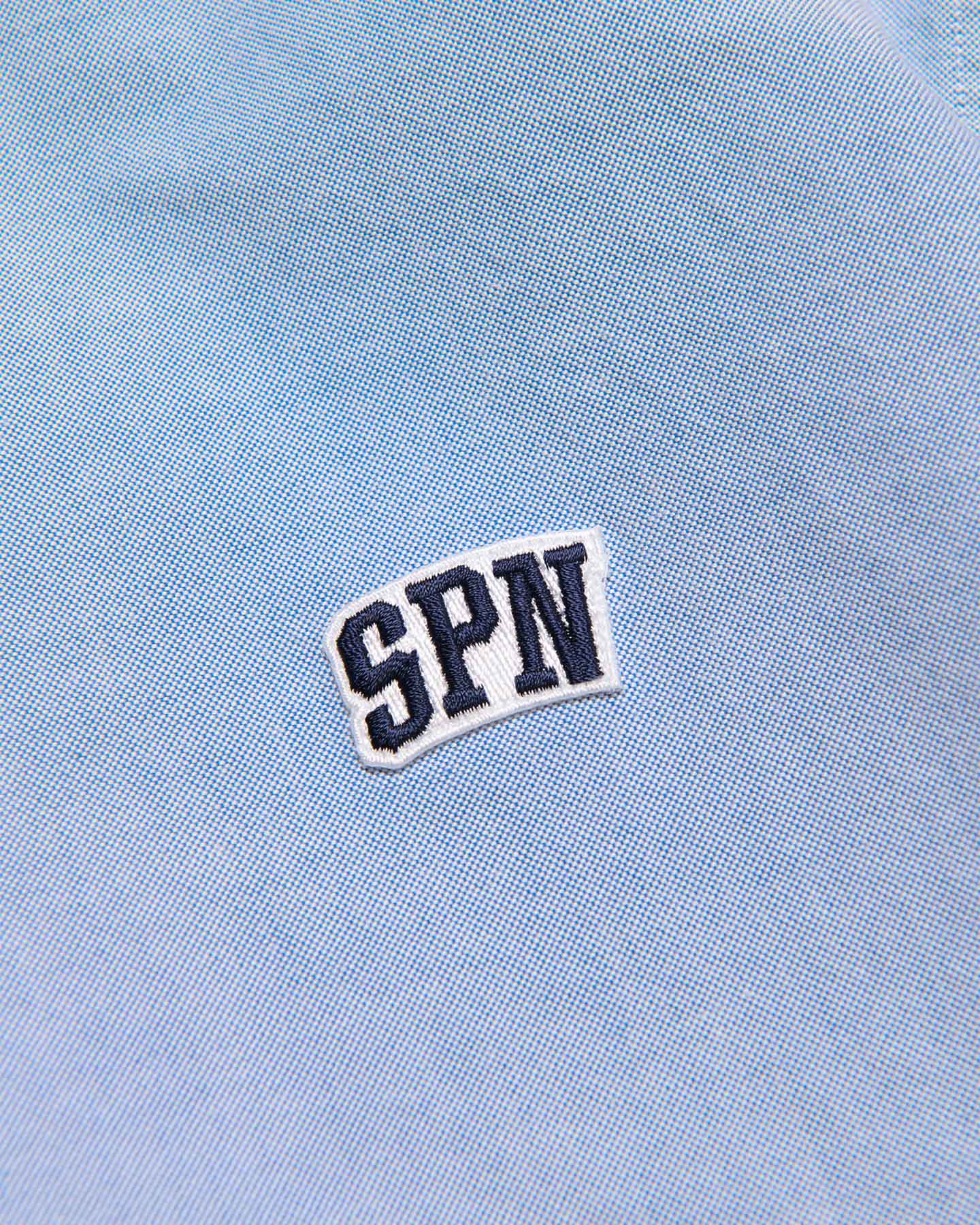 SOPH. | SPN WAPPEN REGULAR FIT B.D SHIRT(M NAVY):