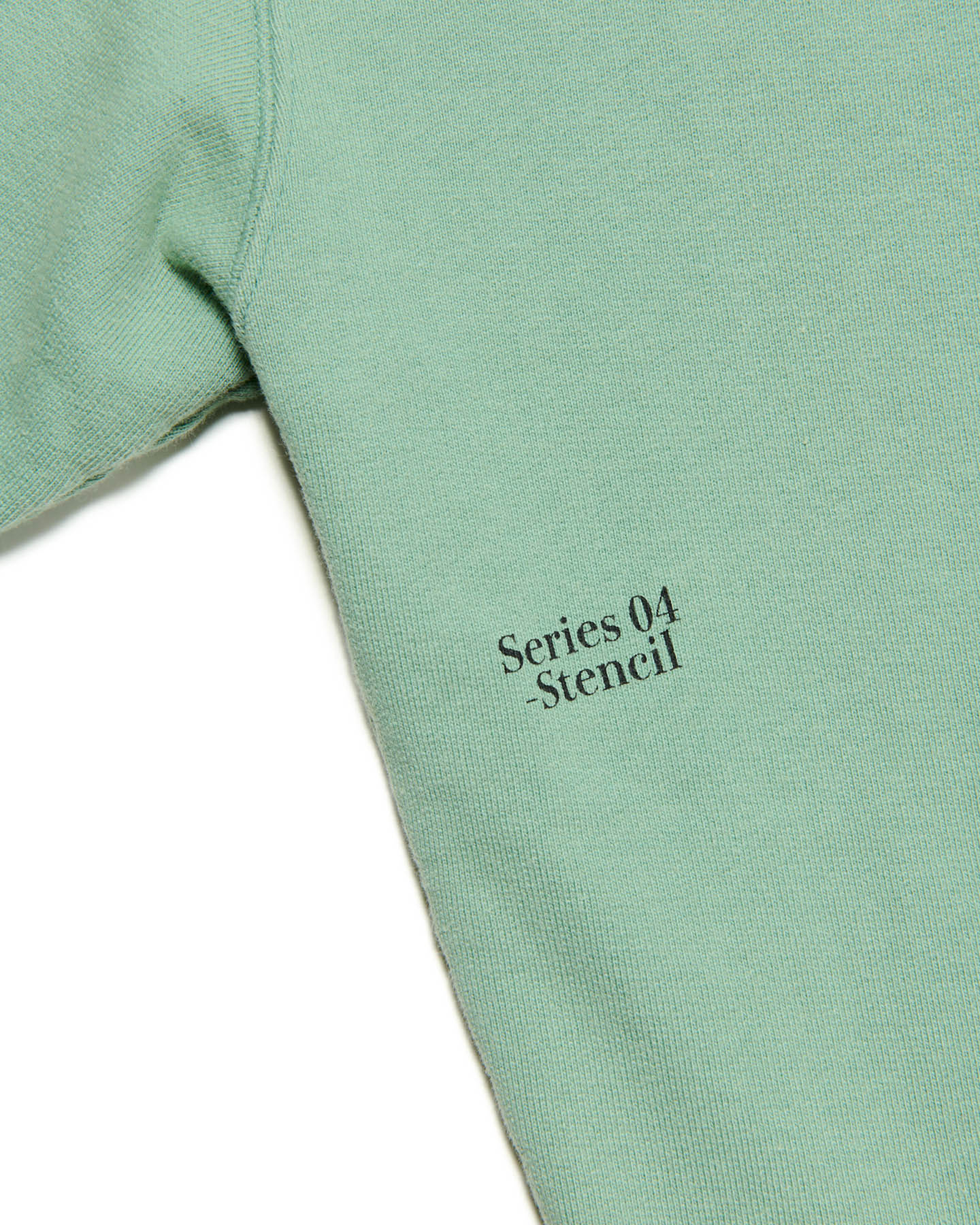 SOPH. | SIMON TAYLOR: STENCIL HOODIE(S LIGHT BLUE):