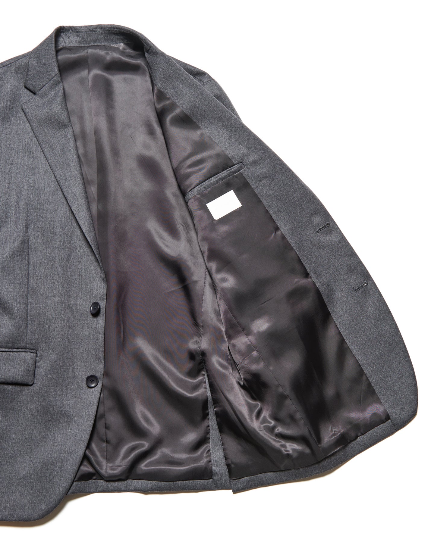 SOPH. | FLANNEL WOOL STANDARD 2BUTTON JACKET(2 (M) CHARCOAL GRAY):