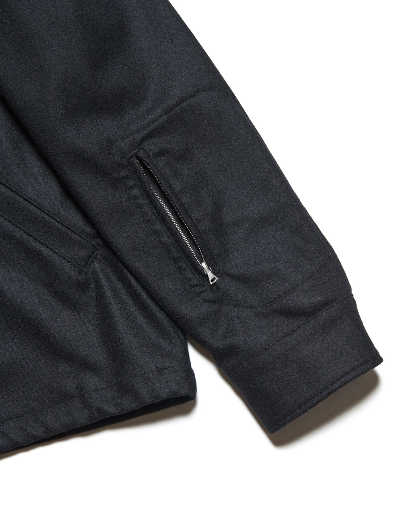 SOPH. | LIGHT MELTON WOOL COACH JACKET(2 (M) BLACK):