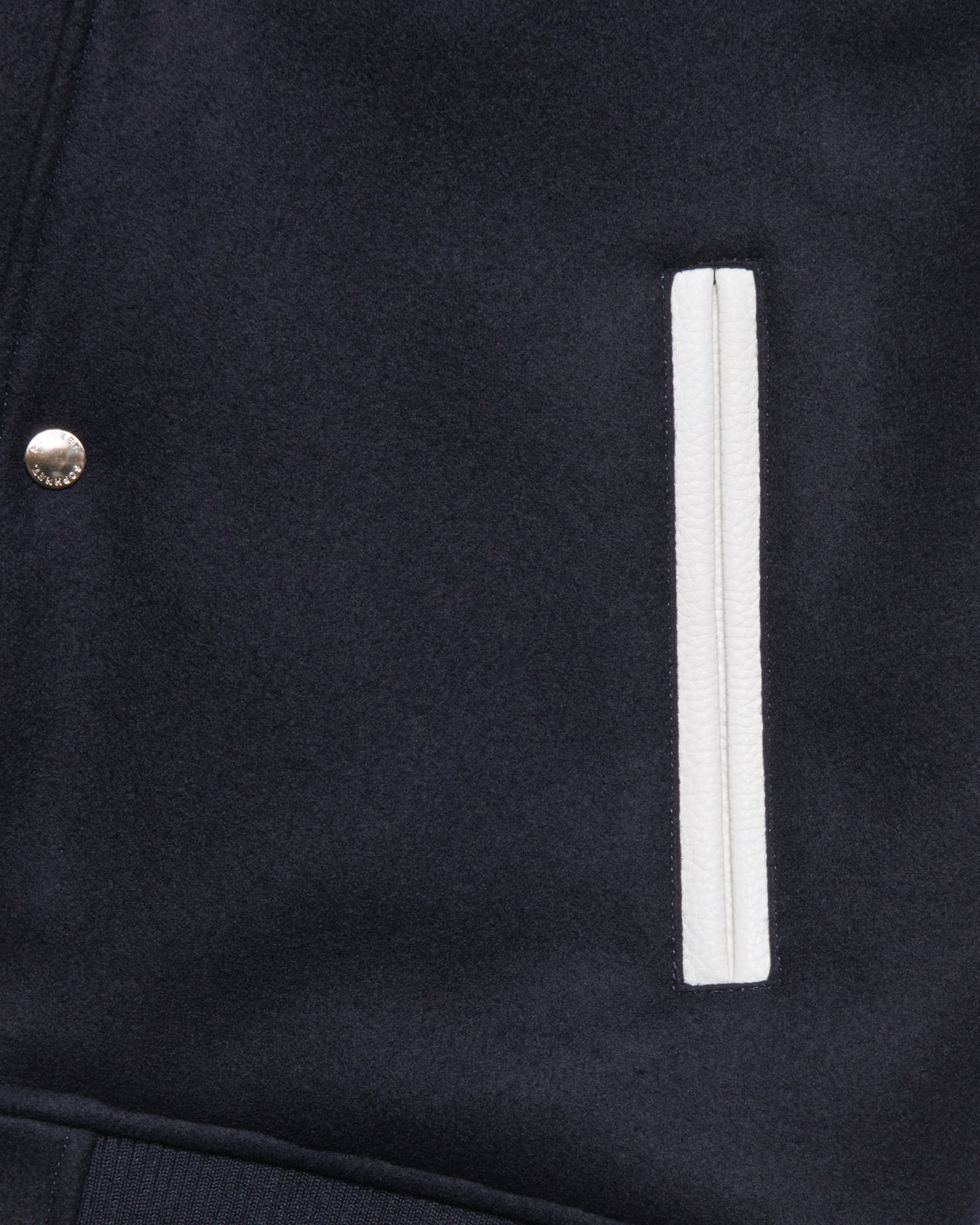 SOPH. | MELTON LAMBSWOOL VARSITY JACKET(2 (M) NAVY):