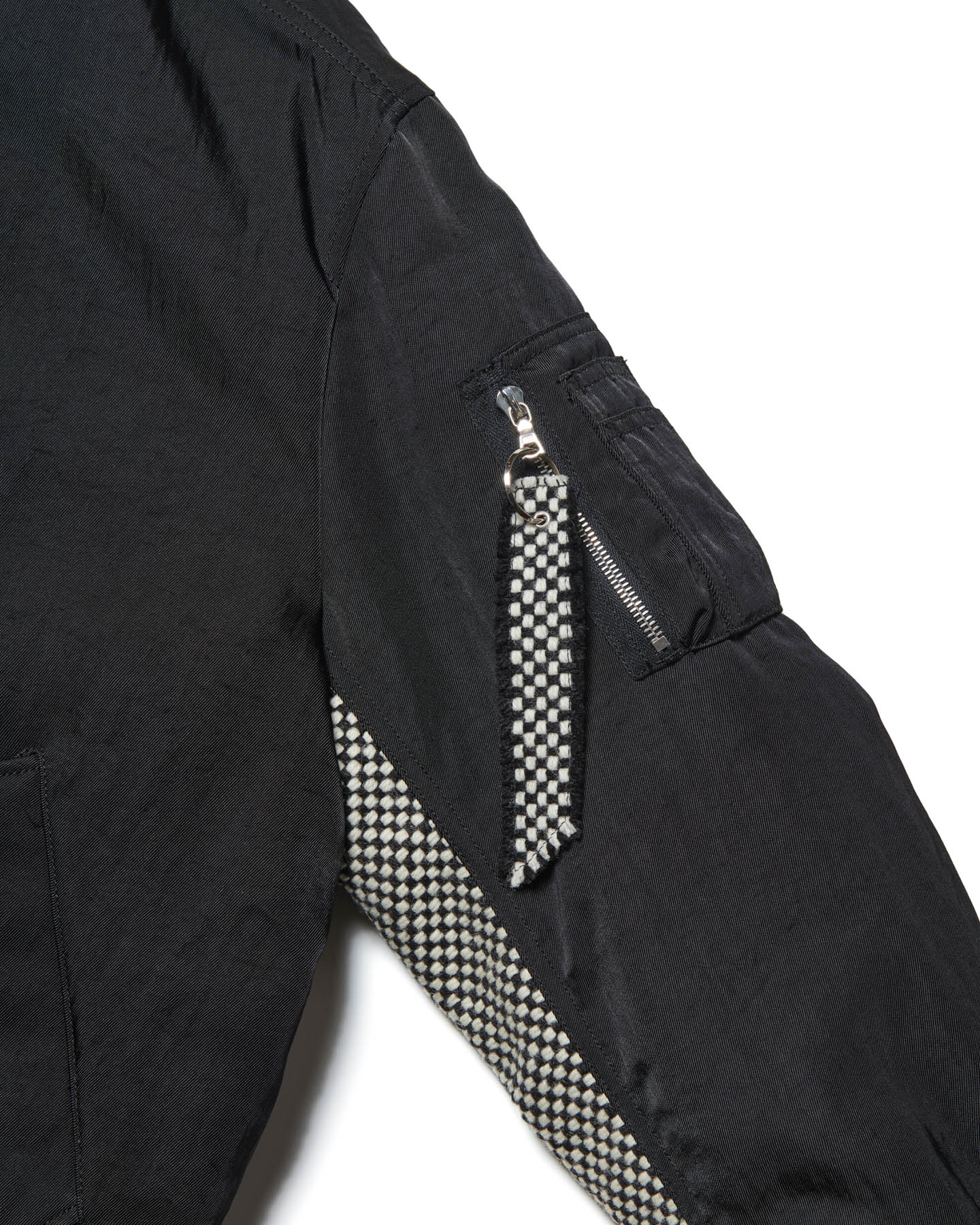 SOPH. | FLIGHT JACKET / Kvadrat Sisu(2 (M) BLACK):