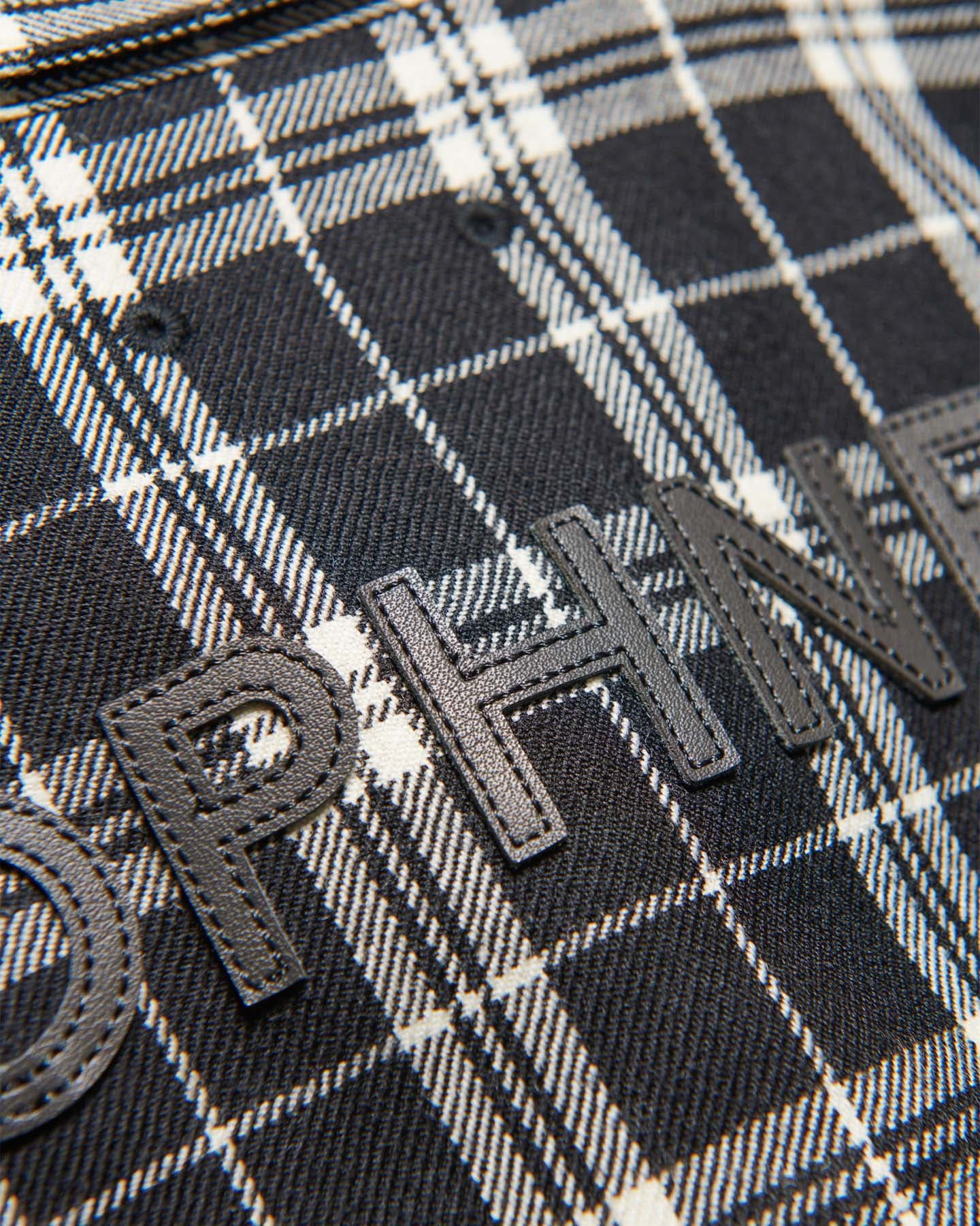 SOPH. | SAXONY WOOL CHECK LOGO PATCH SHIRT(1 (S) A(BLACK CHECK)):