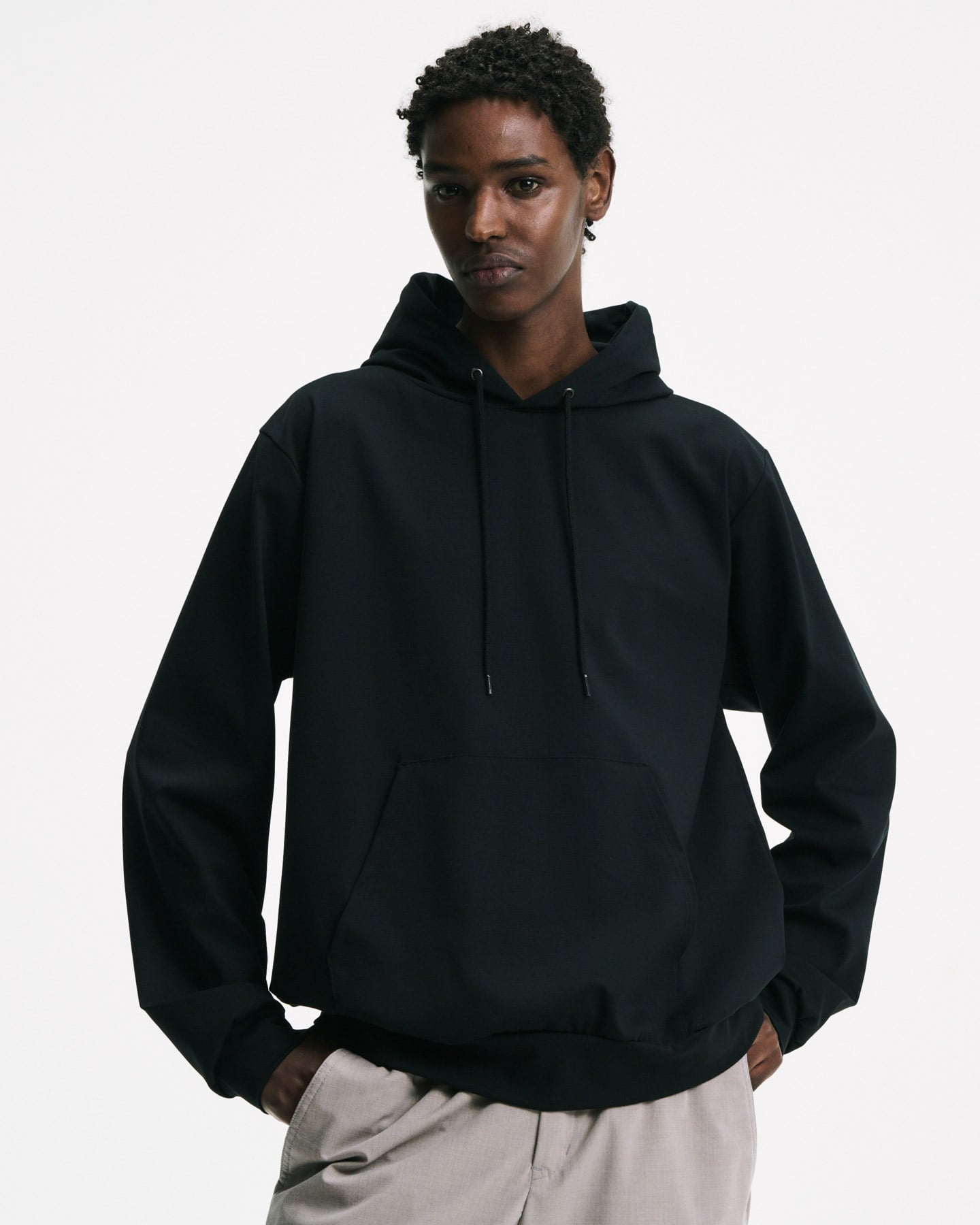 SOPH. | TAUT PONTE HOODIE(2 (M) BLACK):