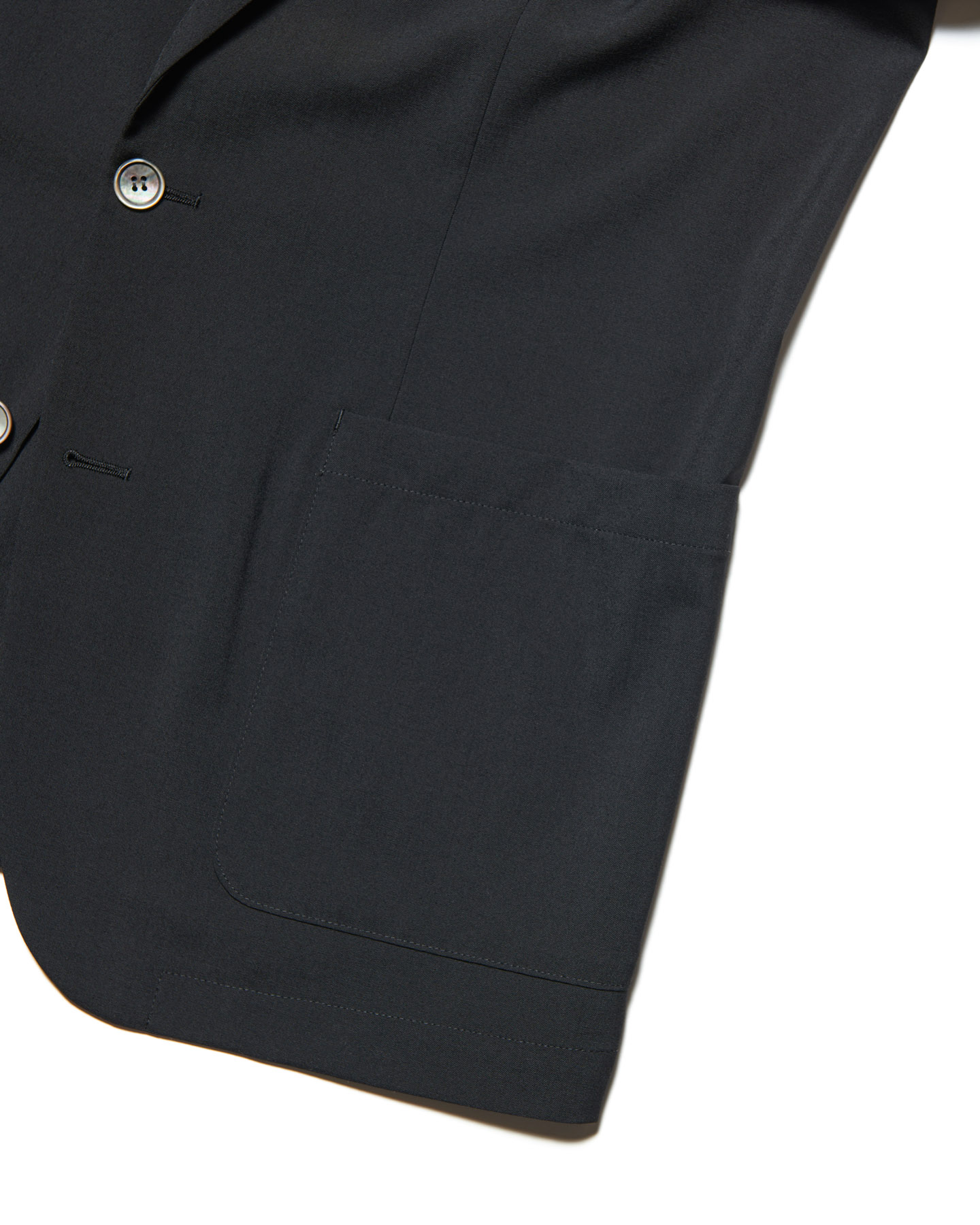 SOPH. | HIGH-TWIST POPLIN JACKET(2 (M) BLACK):