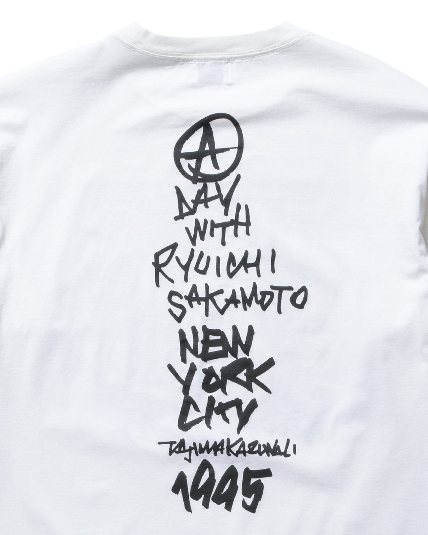 SOPH. | KAZUNALI TAJIMA: L/S TEE (CROSSING)(2 (M) WHITE):