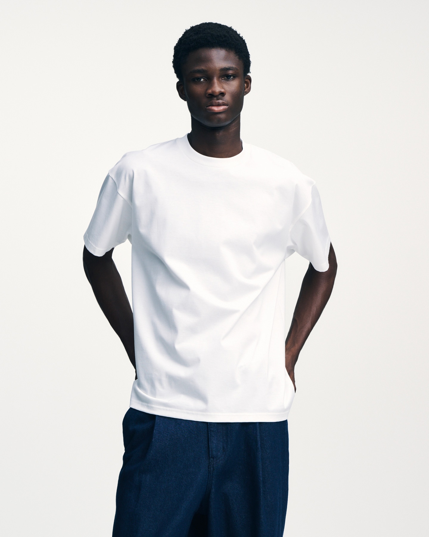 トップス Esan SOPH. | LUSTER COTTON ESSENTIAL TEE(2 (M) BLACK):