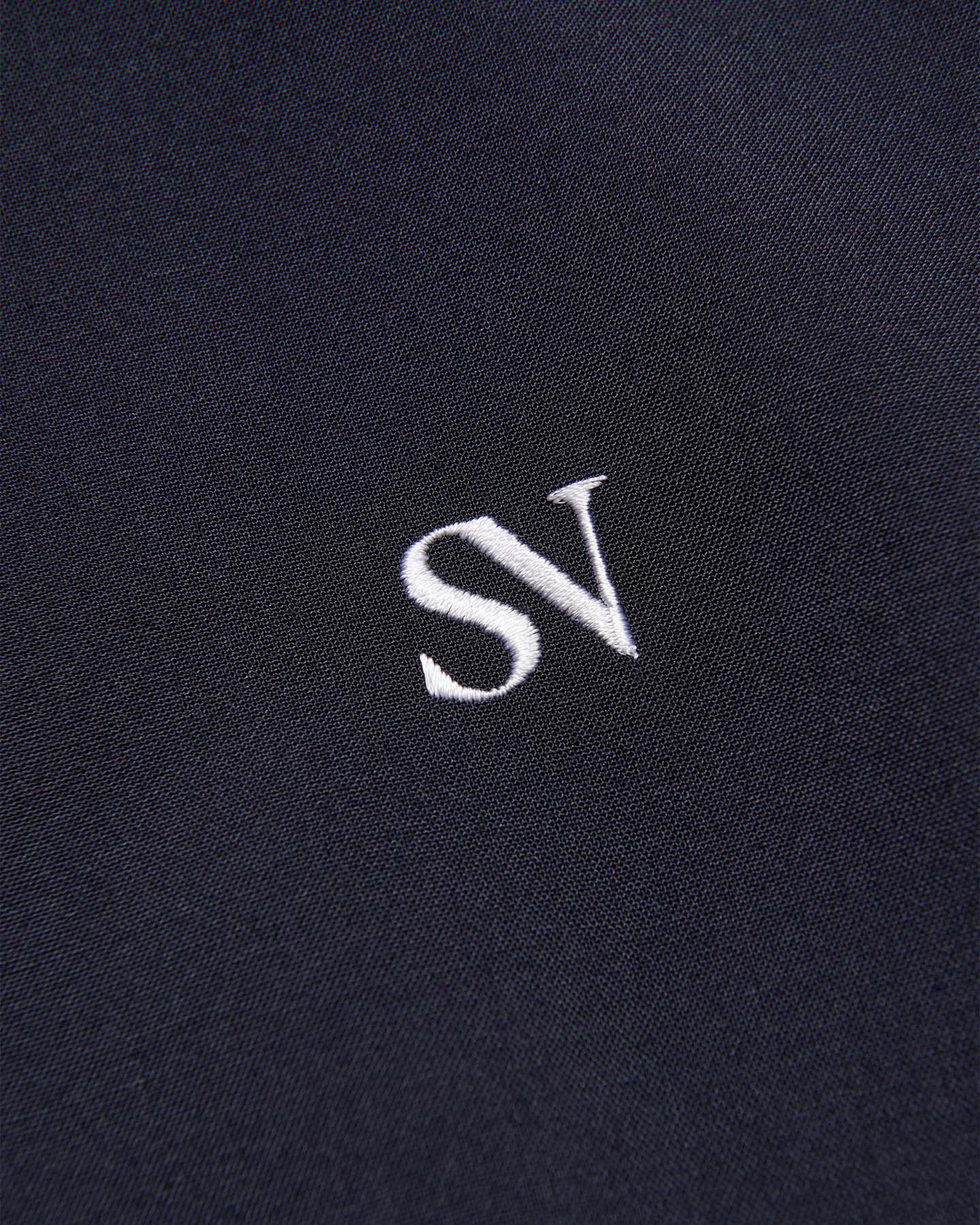 SOPH. | HIGH-TWIST REGULAR-FIT SHIRT(3 (L) NAVY):