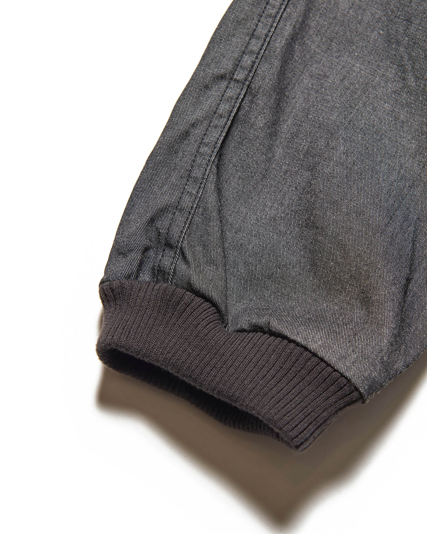 SOPH. | STRETCH DENIM SLIM-FIT RIBBED PANTS(2 (M) BLACK):