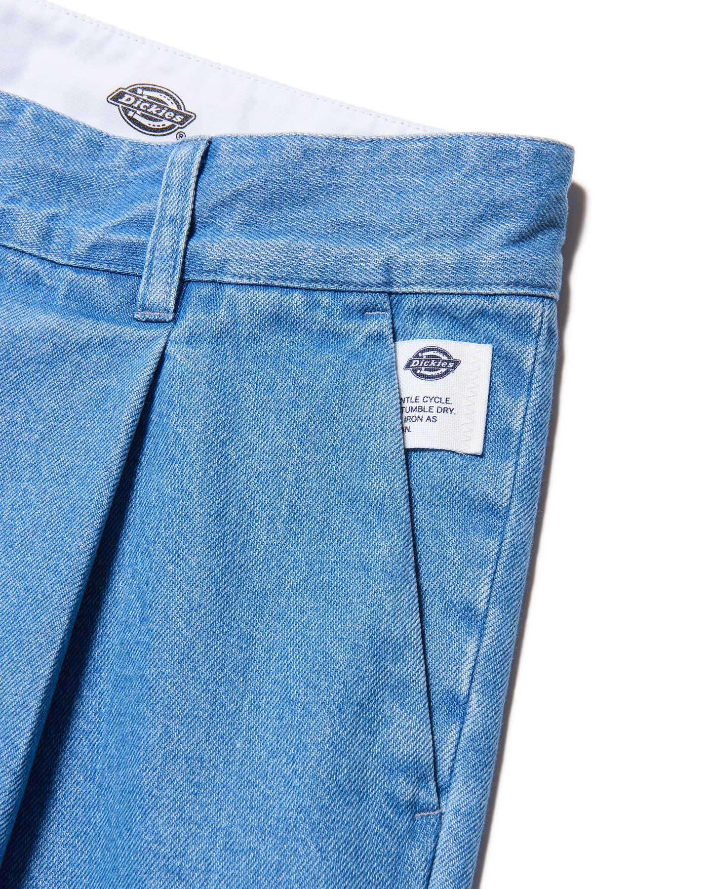 SOPH. | DICKIES BOLD-FIT TUCK JEANS(2 (M) LIGHT INDIGO):
