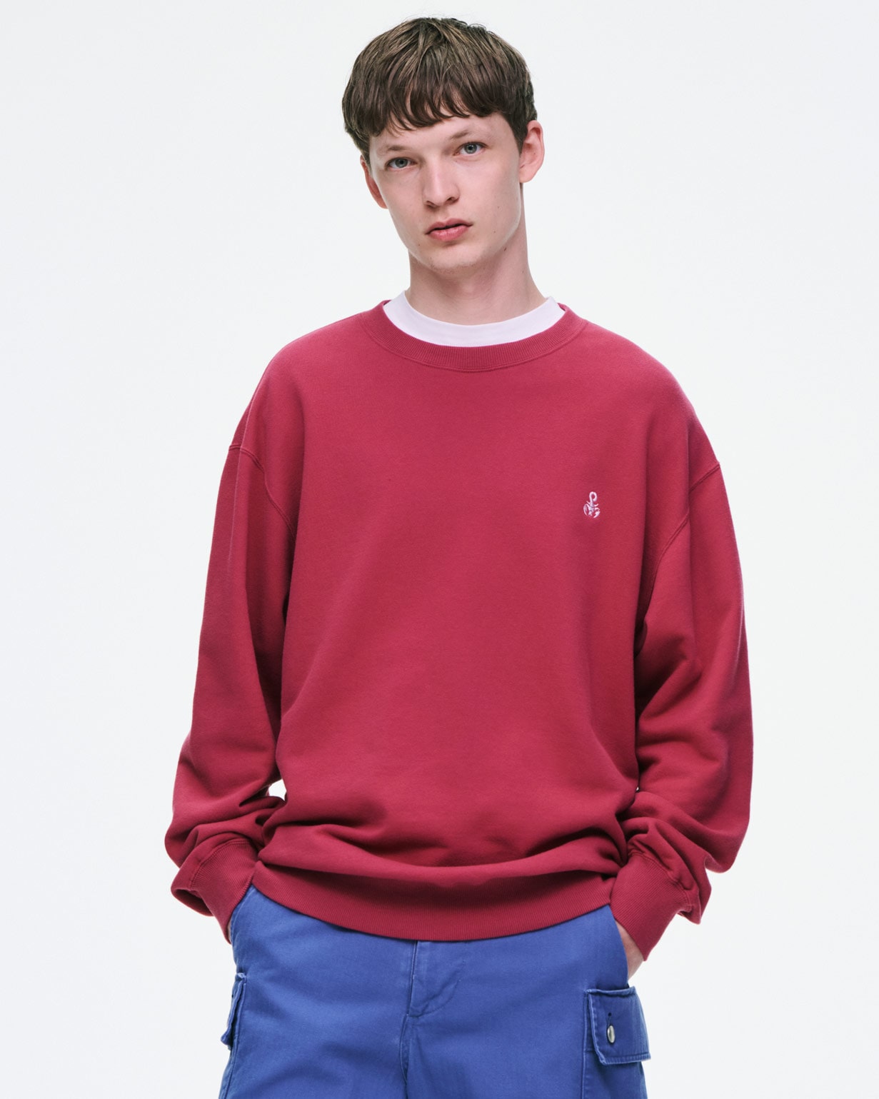 SOPH. | SCORPION WIDE CREWNECK SWEAT(2 (M) PINK):