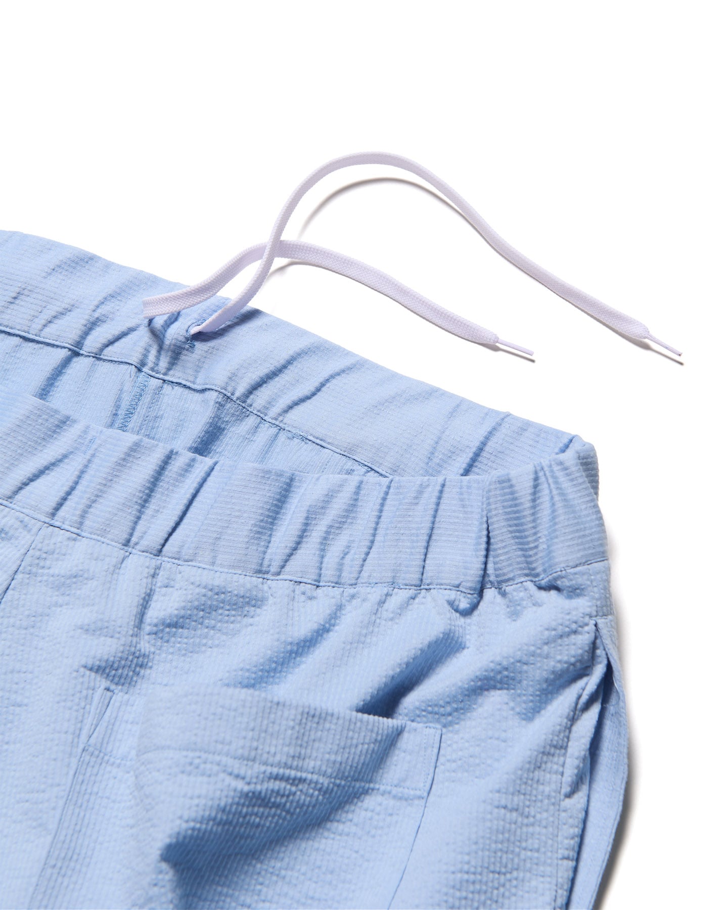 SOPH. | STRETCH SUCKER EASY SHORTS(5 (XXL) LIGHT BLUE):