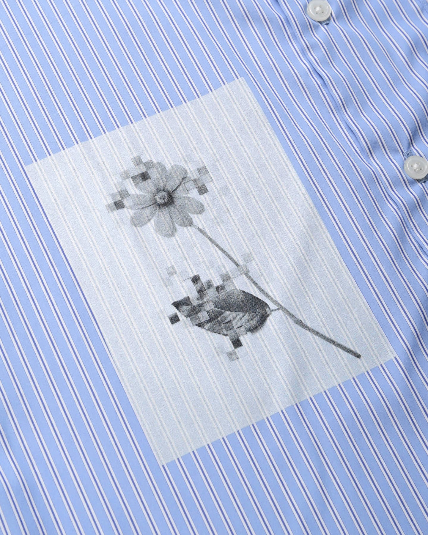 SOPH. | YUNI YOSHIDA: FLOWER SHIRT(3 LIGHT BLUE):