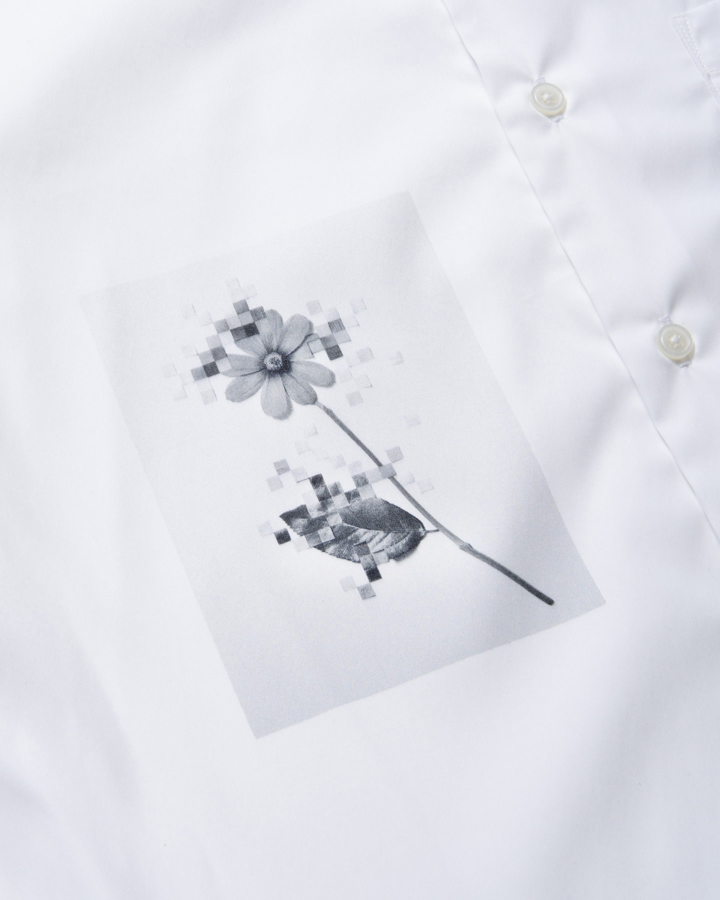 SOPH. | YUNI YOSHIDA: FLOWER SHIRT(2 WHITE):